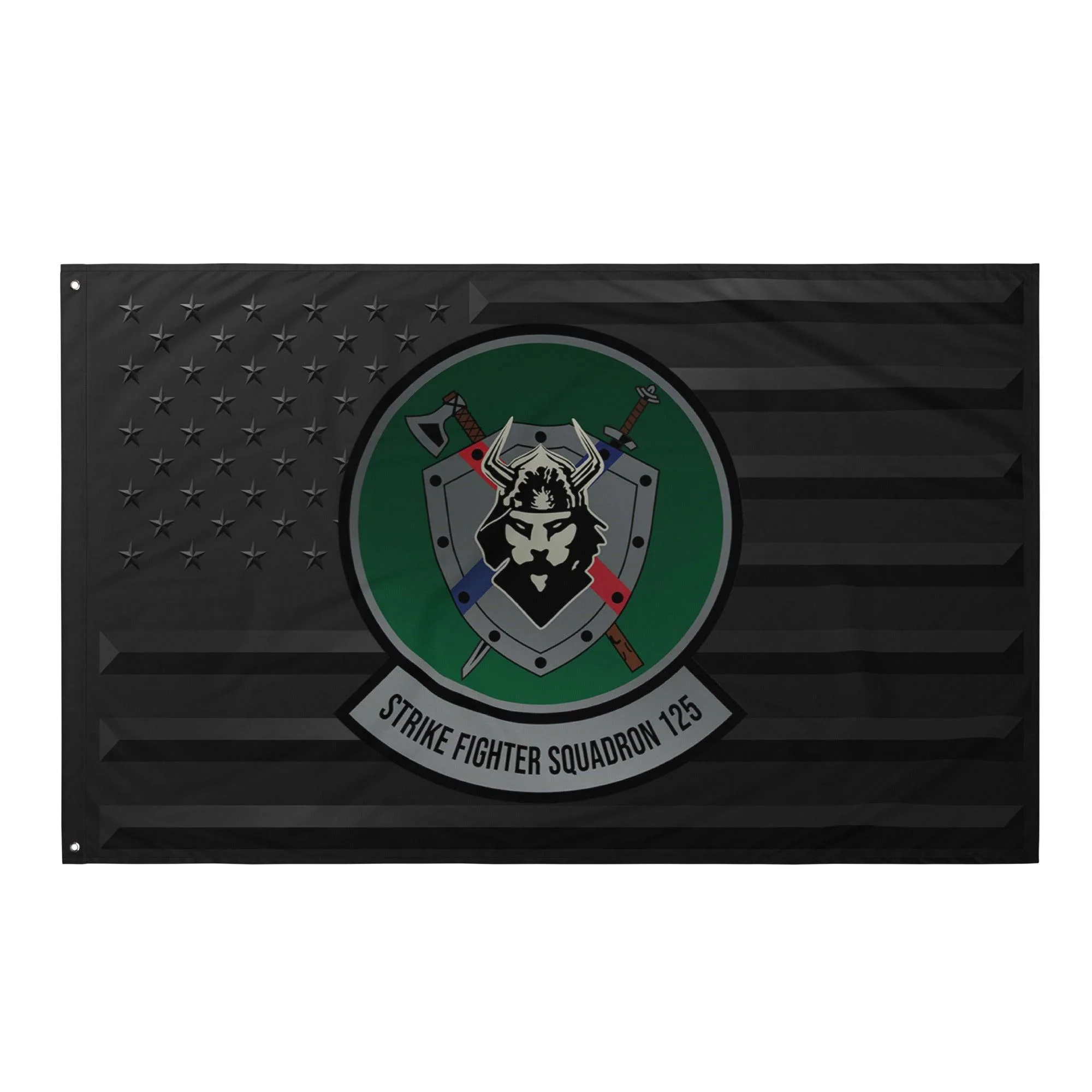U.S. Navy Strike Fighter Squadron 125 (VFA-125) Black American Flag