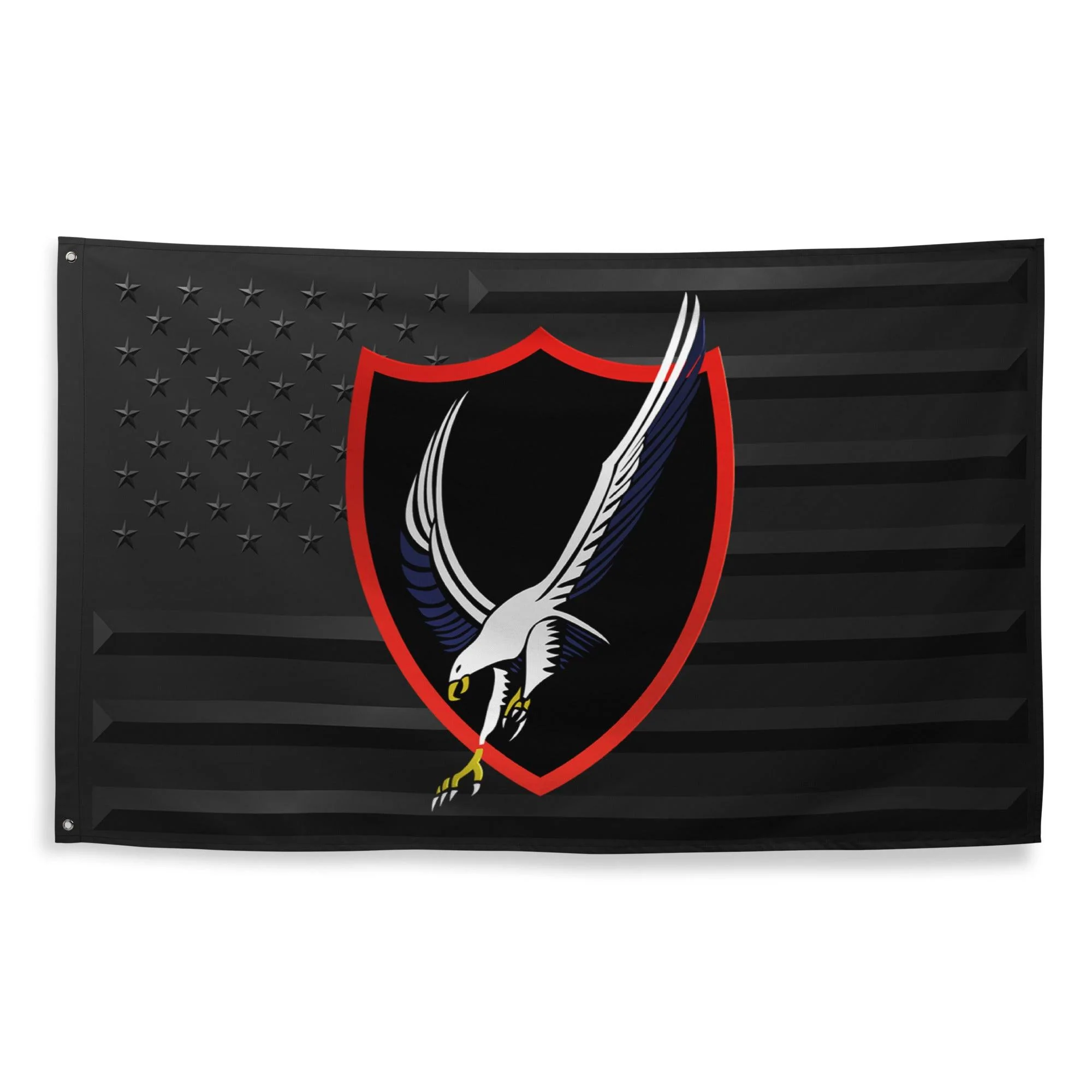 U.S. Navy Strike Fighter Squadron 136 (VFA-136) Black American Flag - Image 4