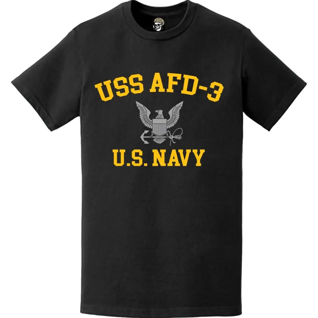 U.S. Navy USS AFD-3 T-Shirt