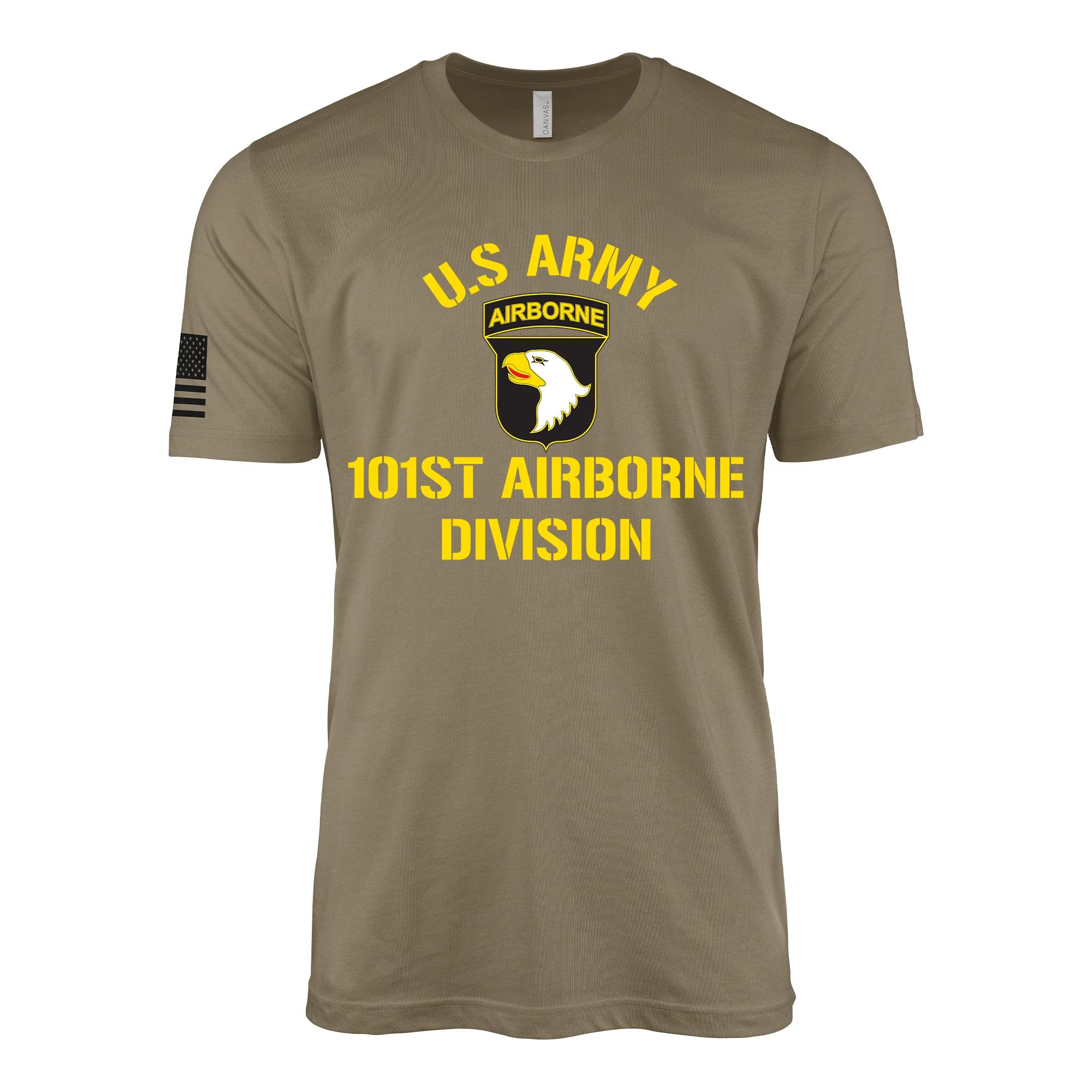 U.S. Army 101st Airborne Division Text T-Shirt - Image 3