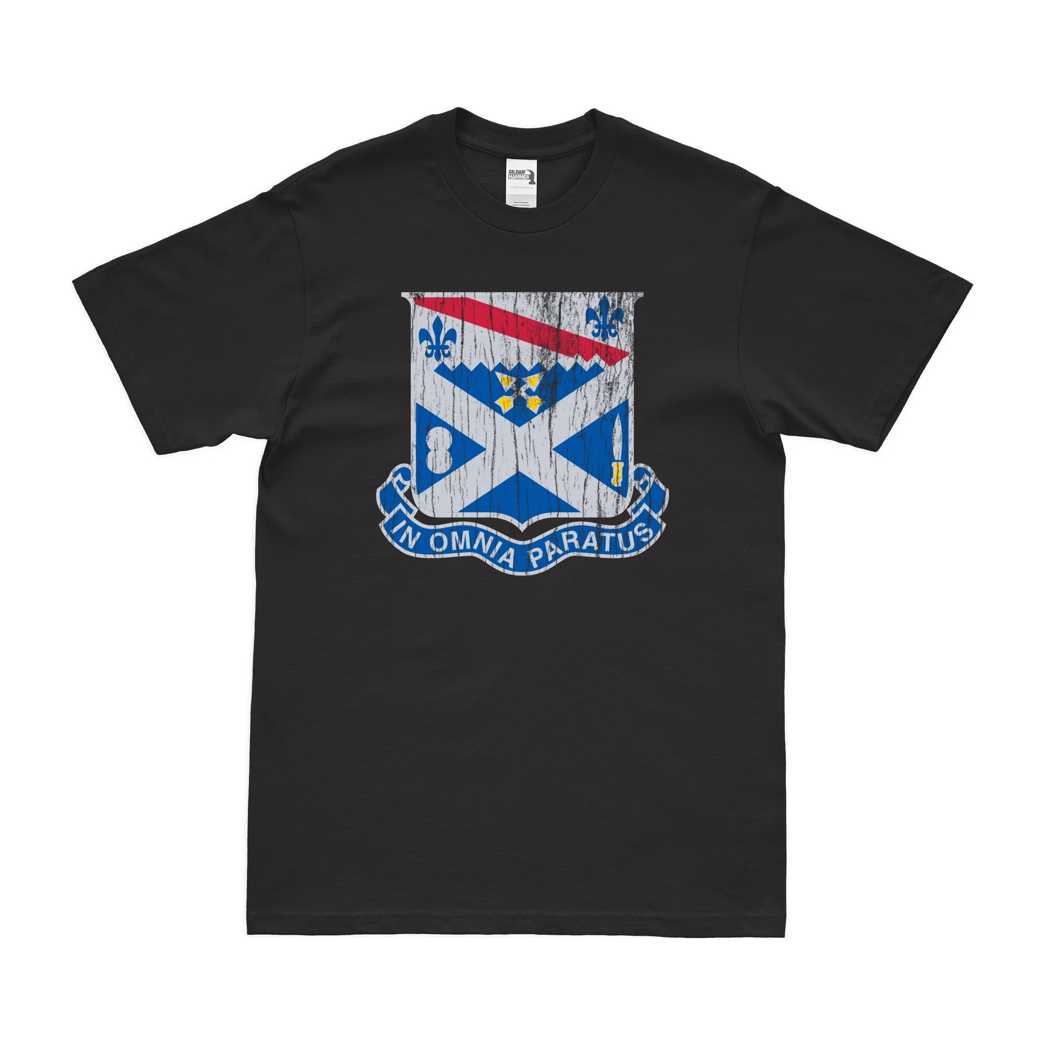 U.S. Army 18th Infantry Regiment Unit Logo Emblem T-Shirt - Image 3