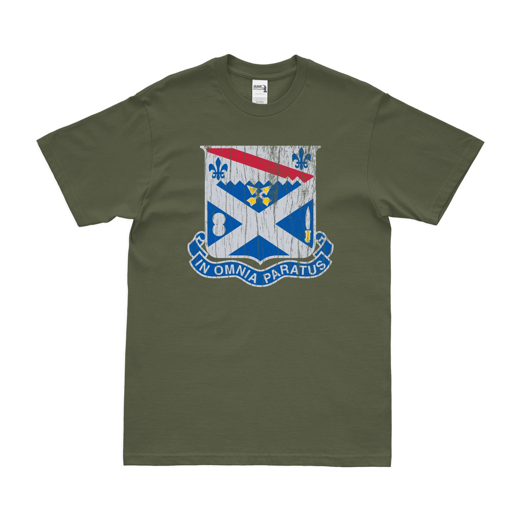 U.S. Army 18th Infantry Regiment Unit Logo Emblem T-Shirt - Image 4