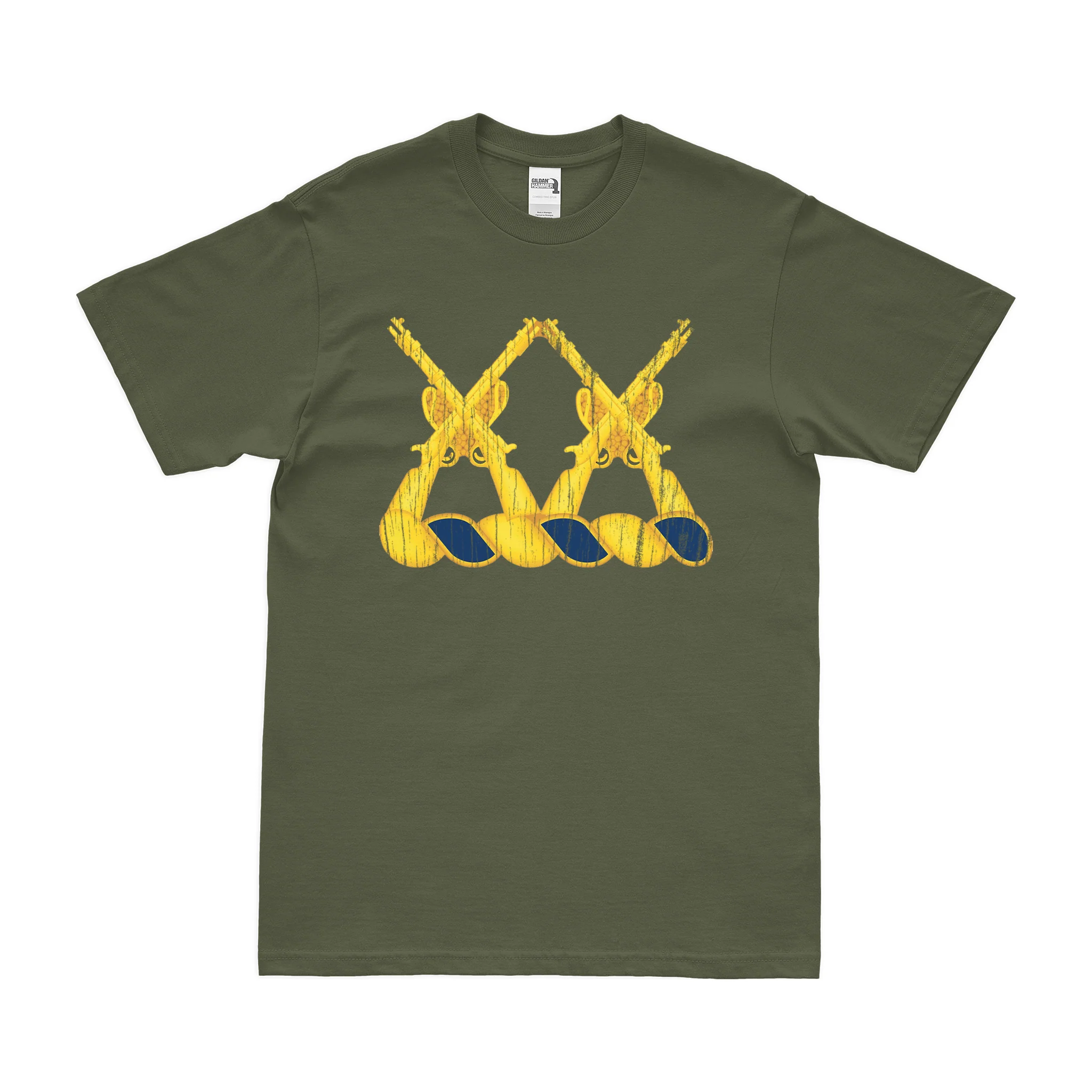 U.S. Army 20th Infantry Regiment Unit Logo Emblem T-Shirt - Image 4
