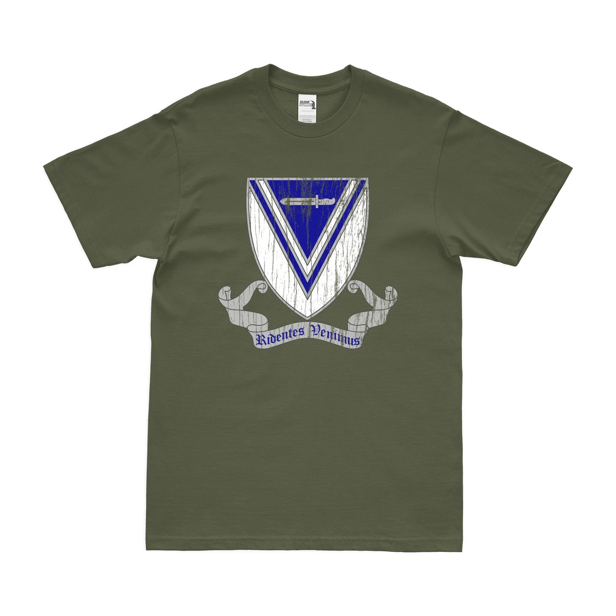 U.S. Army 33rd Infantry Regiment Logo Emblem T-Shirt - Image 4