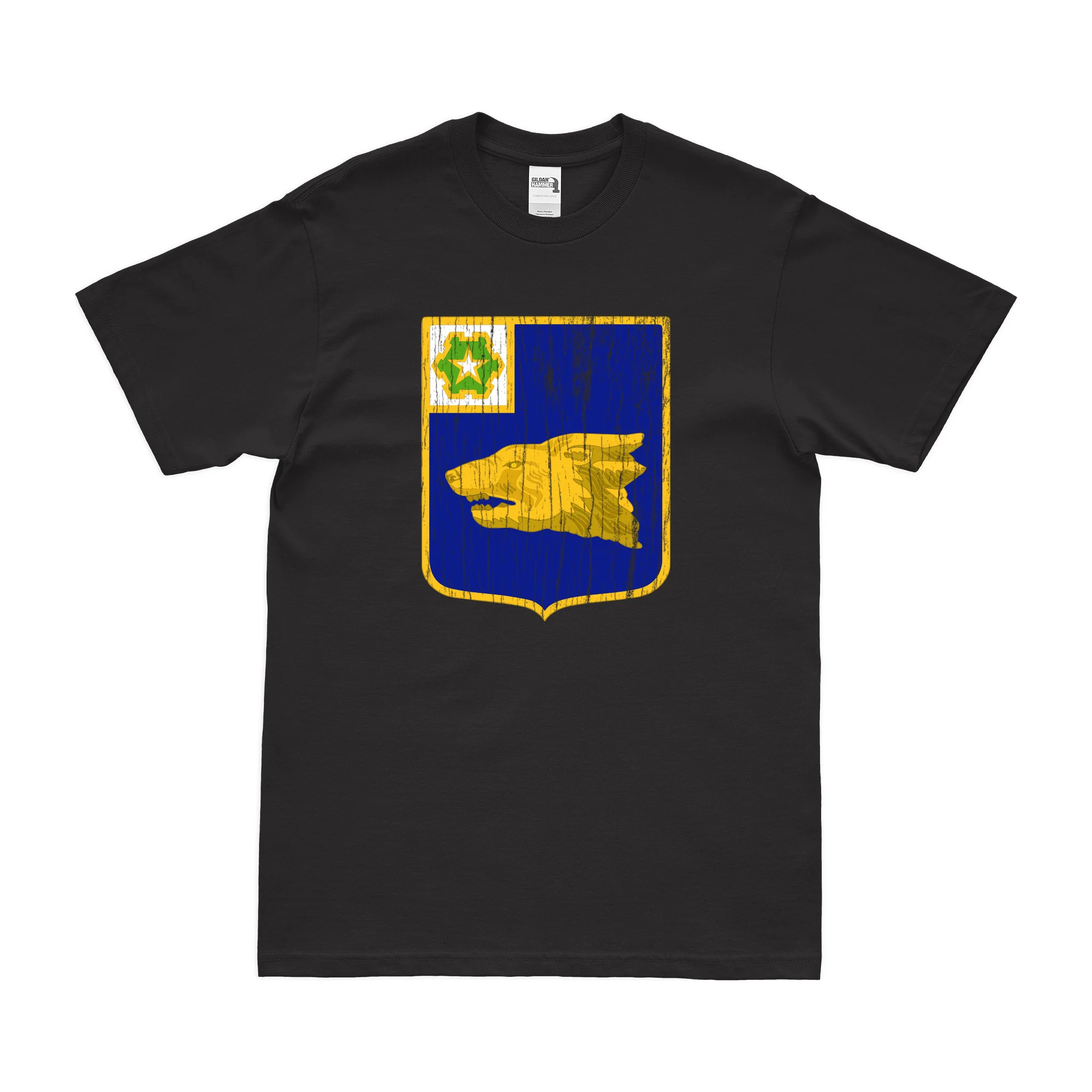 U.S. Army 40th Infantry Regiment Unit Logo Emblem T-Shirt - Image 3