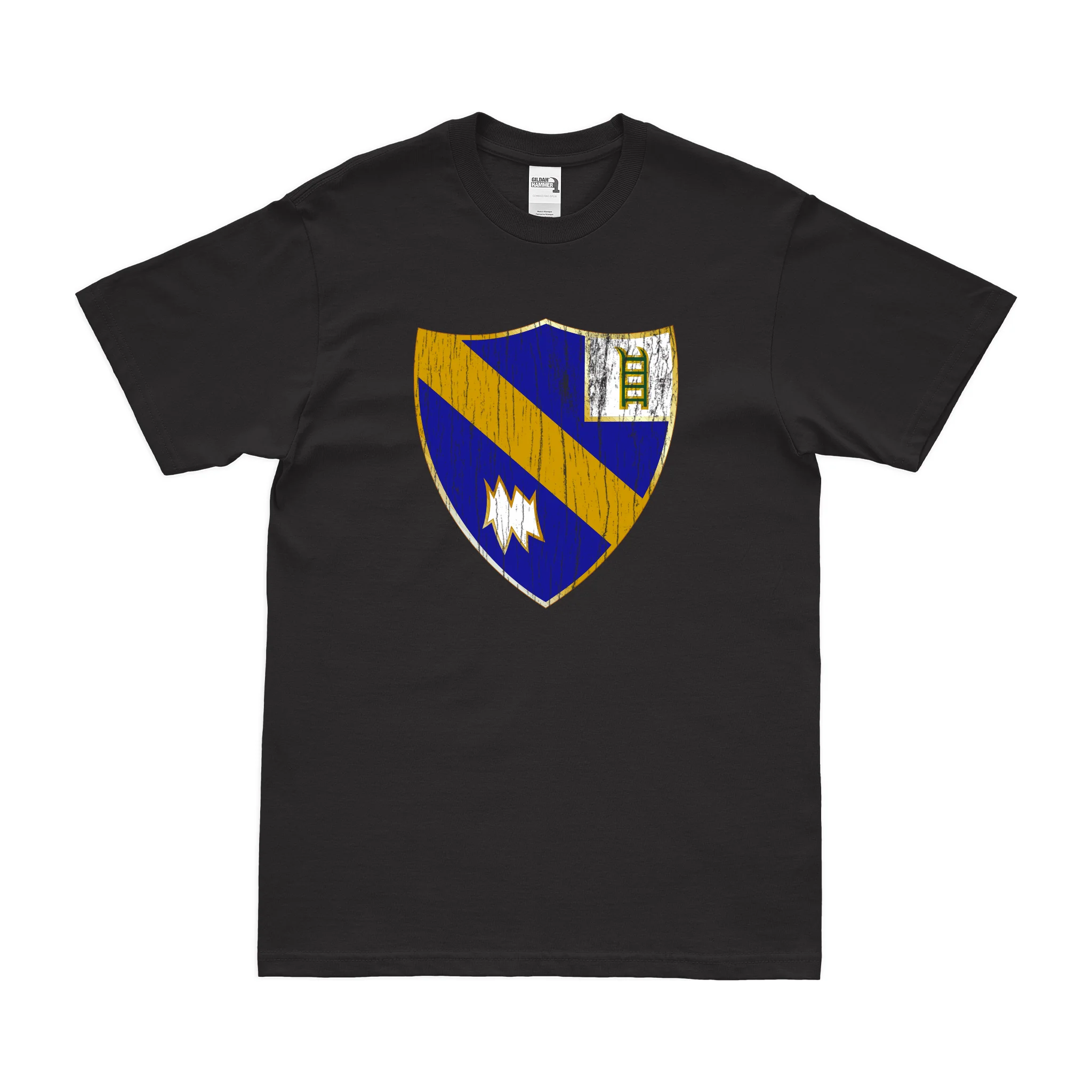 U.S. Army 54th Infantry Regiment Unit Logo Emblem T-Shirt - Image 3