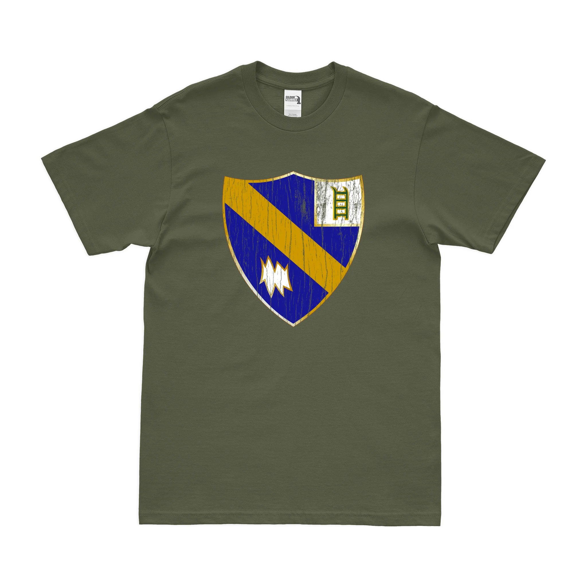 U.S. Army 54th Infantry Regiment Unit Logo Emblem T-Shirt - Image 4