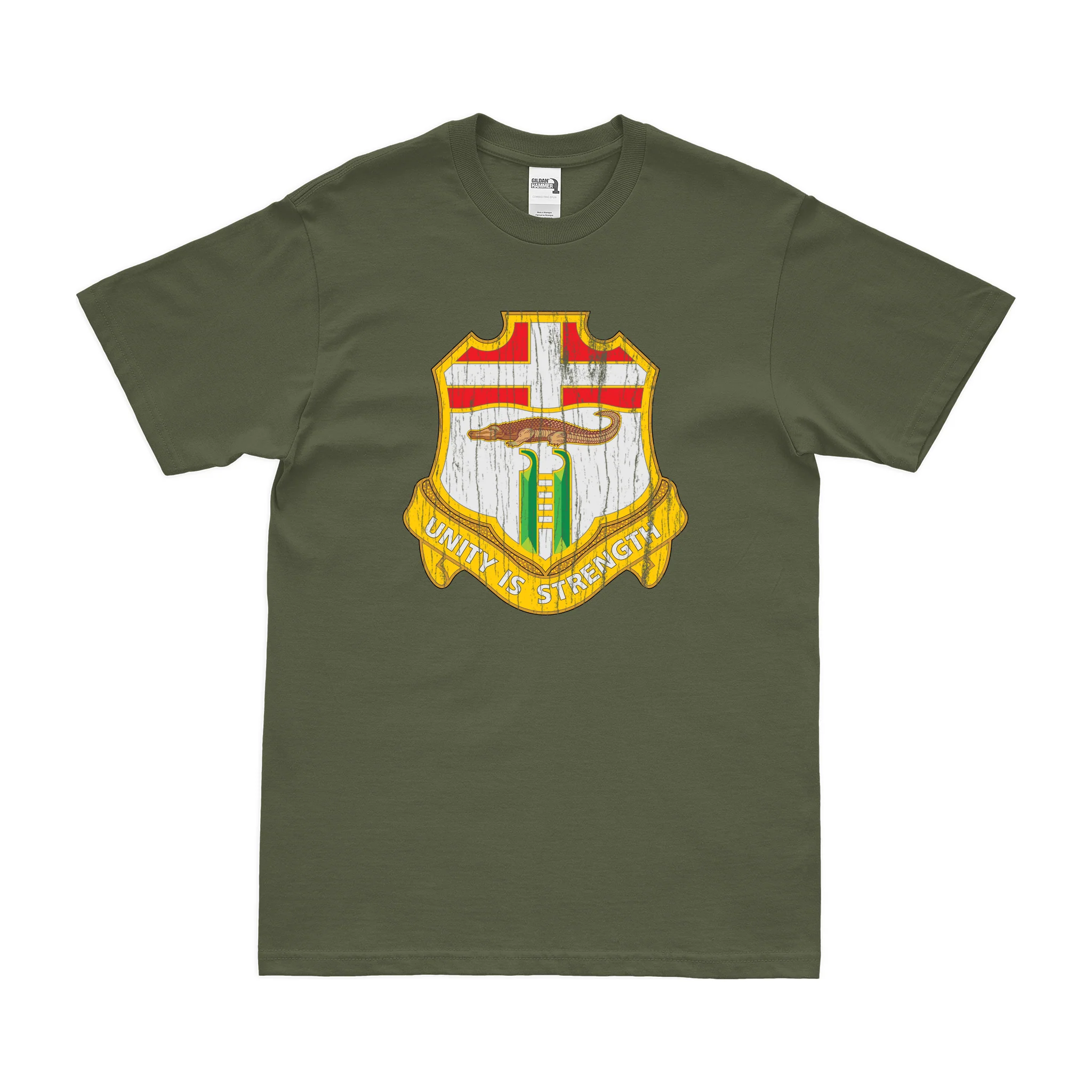 U.S. Army 6th Infantry Regiment Unit Logo Emblem T-Shirt - Image 4