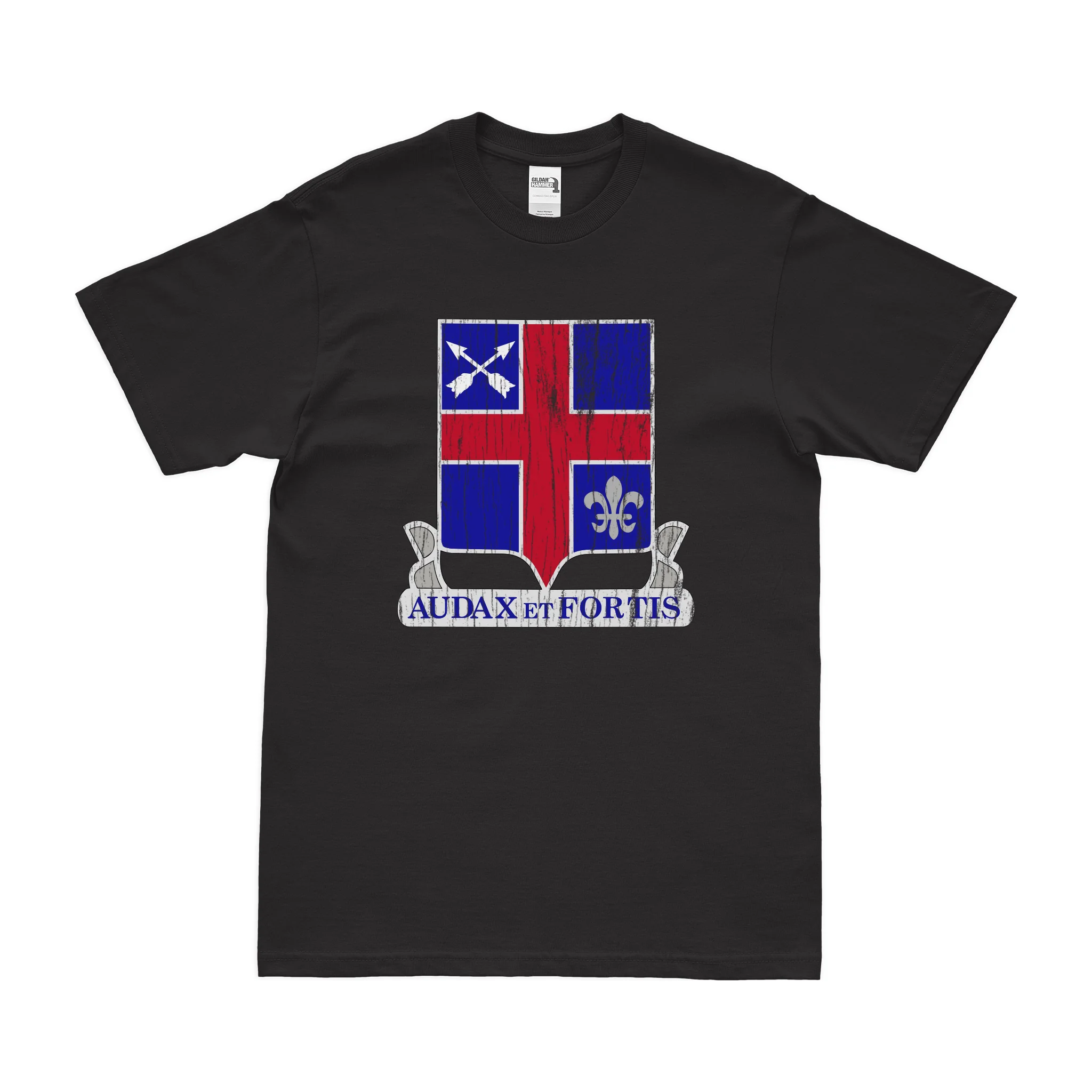 U.S. Army 74th Infantry Regiment Unit Logo Emblem T-Shirt - Image 3