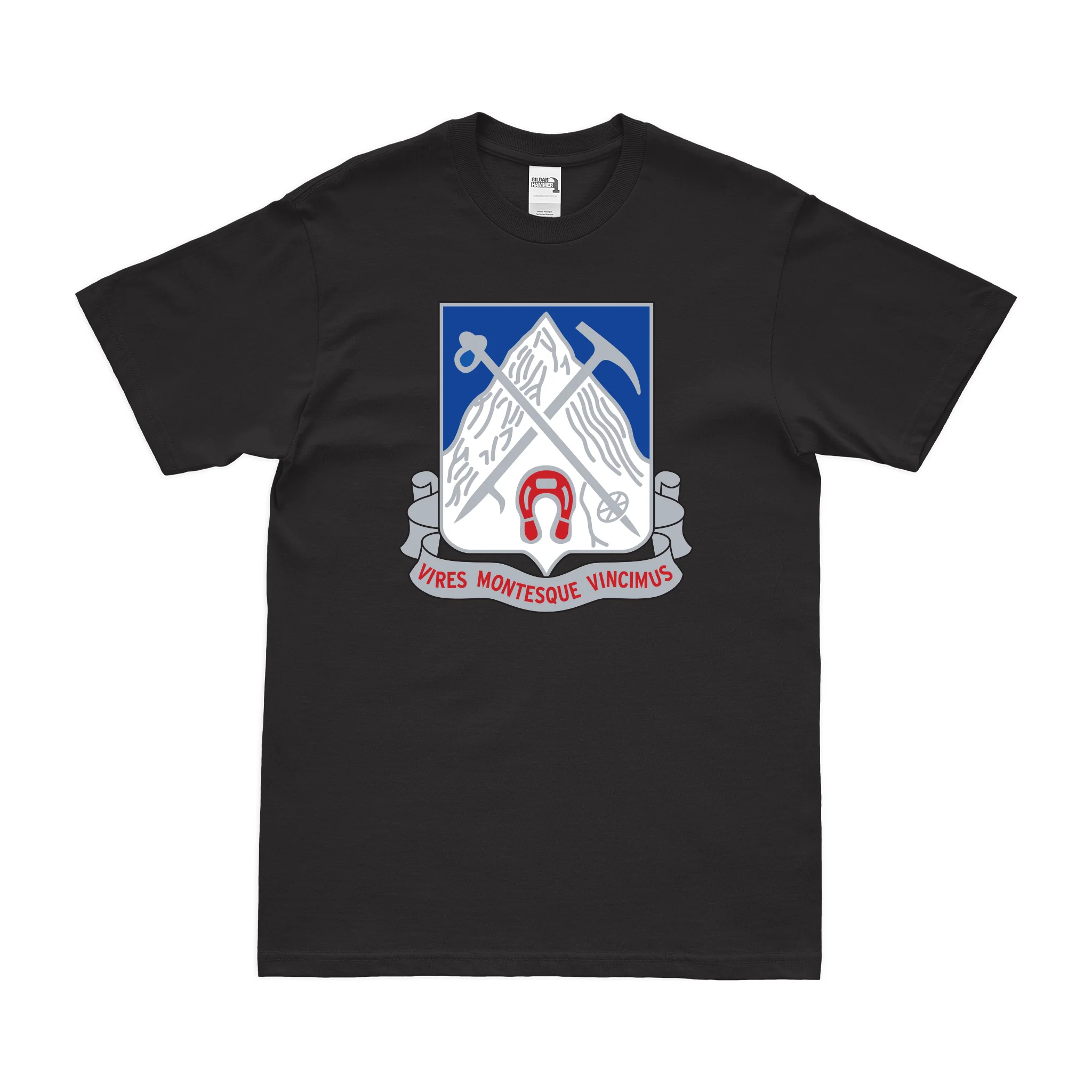U.S. Army 87th Infantry Regiment Unit Logo Emblem T-Shirt