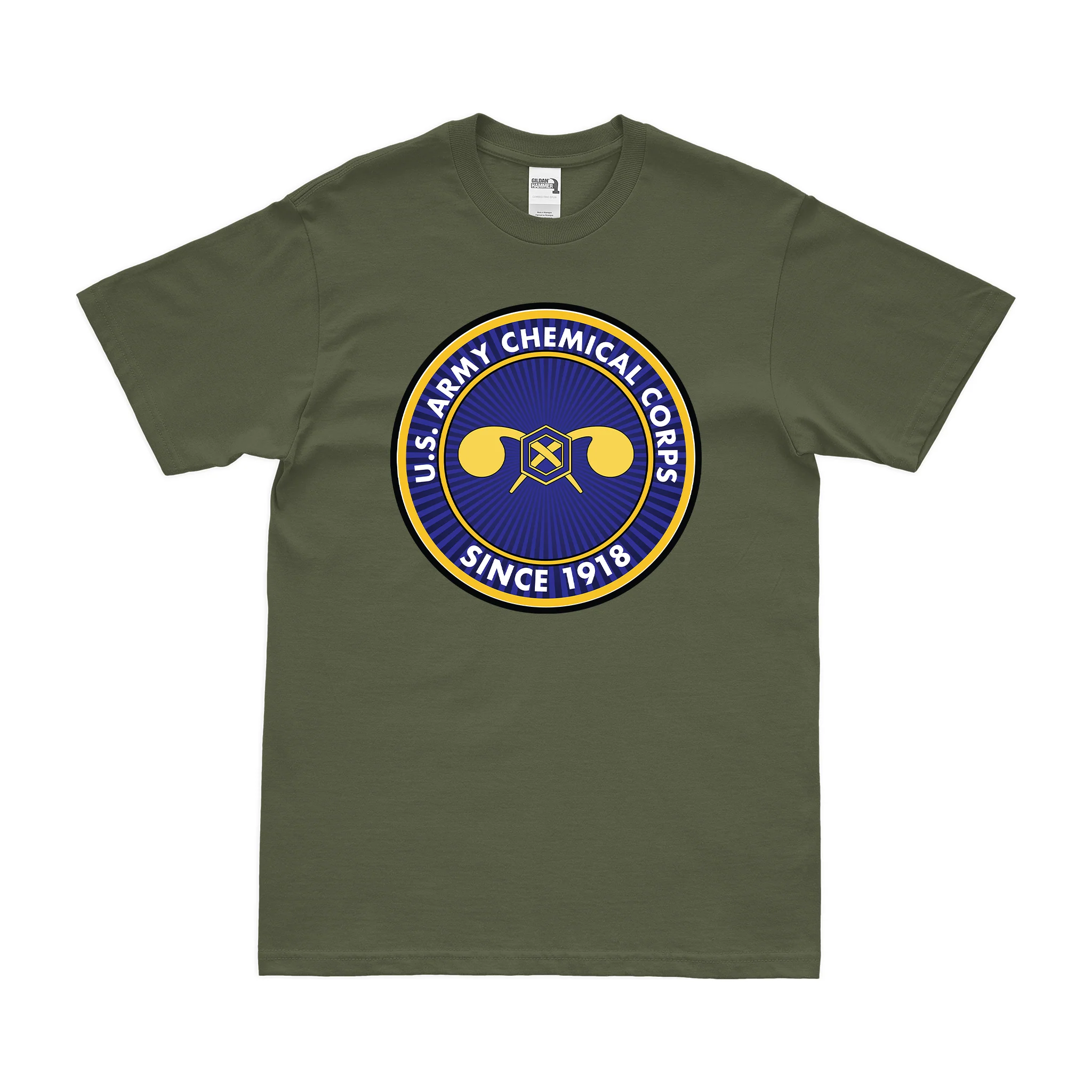 U.S. Army Chemical Corps Since 1918 T-Shirt - Image 2