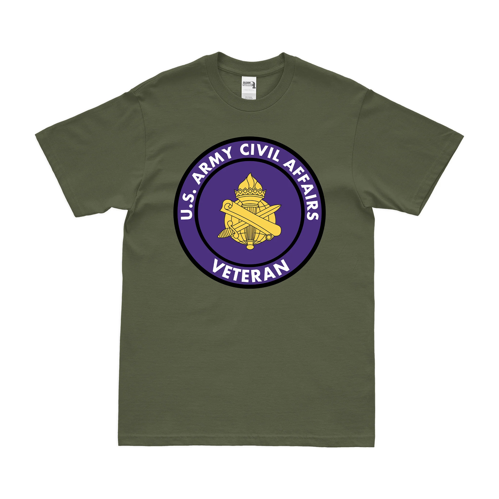 U.S. Army Civil Affairs Veteran T-Shirt - Image 2
