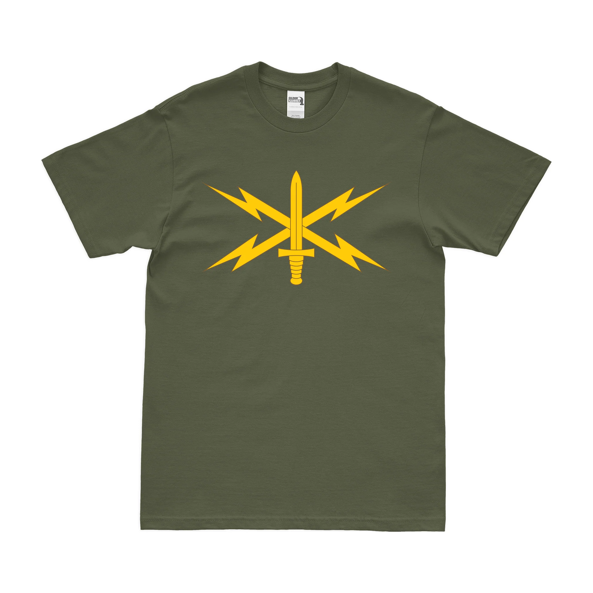 U.S. Army Cyber Corps Branch Insignia T-Shirt - Image 2
