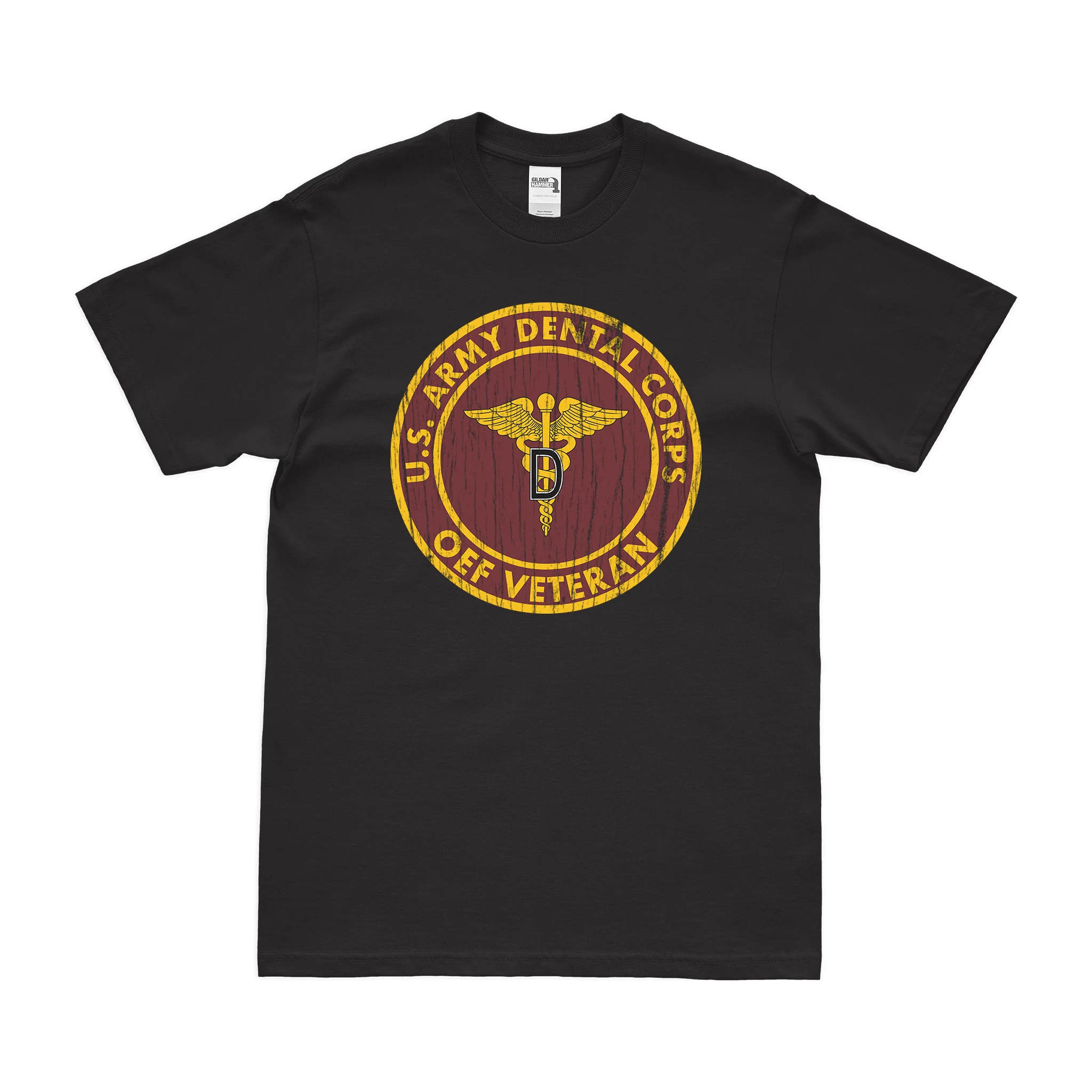 U.S. Army Dental Corps OEF Veteran T-Shirt - Image 3