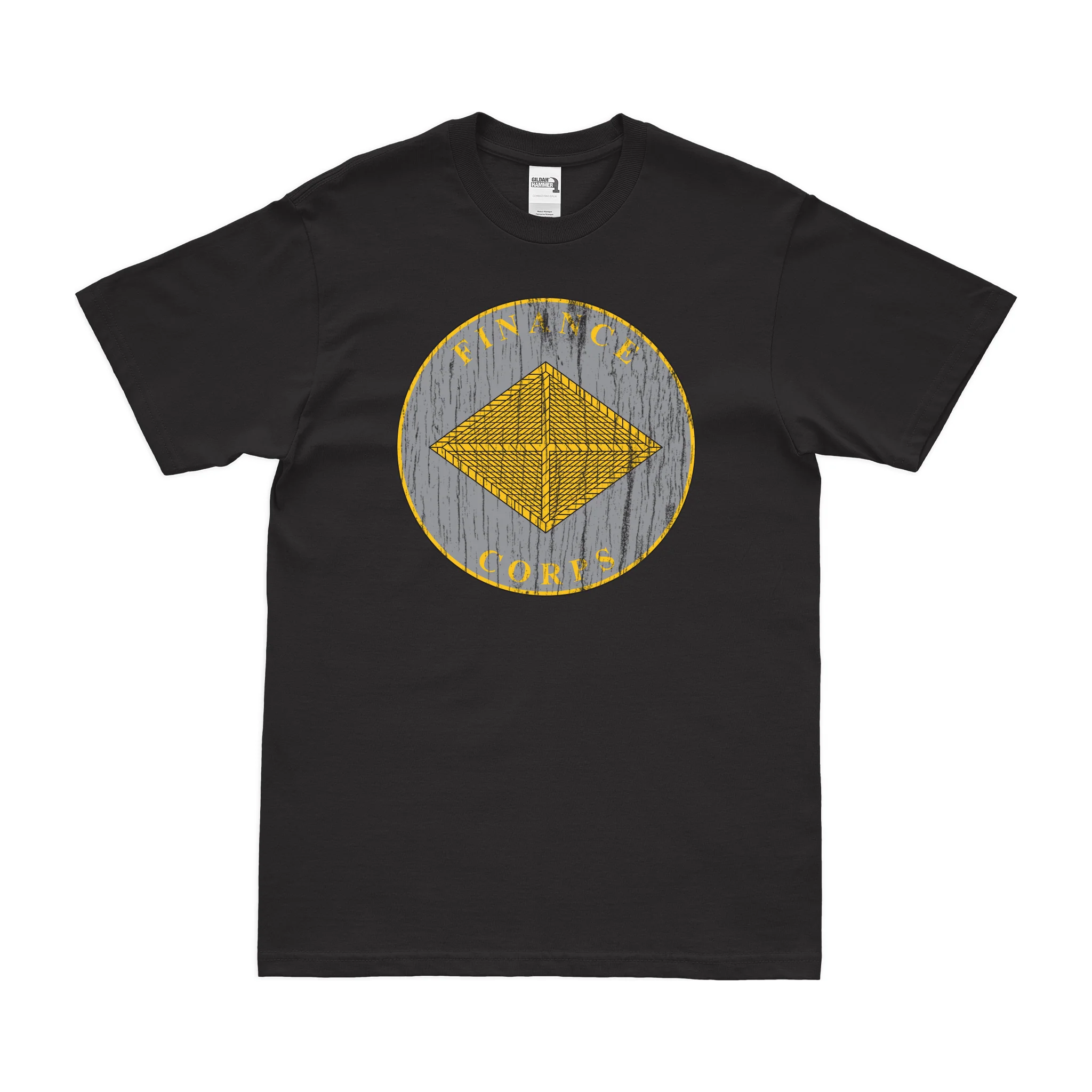 U.S. Army Finance Corps Branch Plaque T-Shirt - Image 3