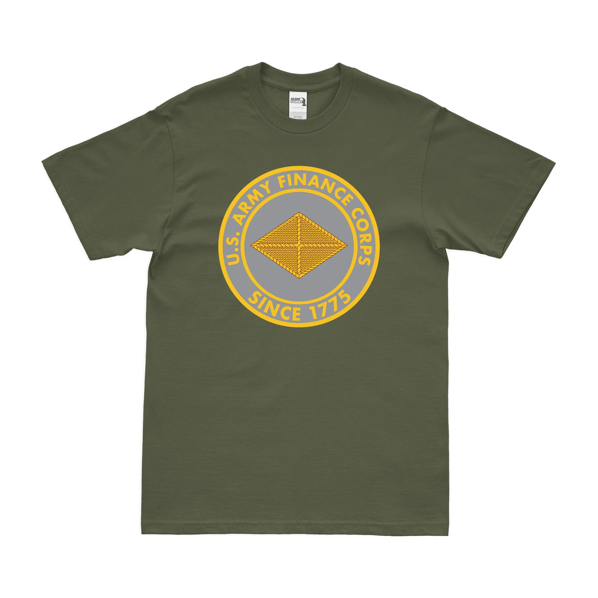 U.S. Army Finance Corps Since 1775 Emblem T-Shirt - Image 2