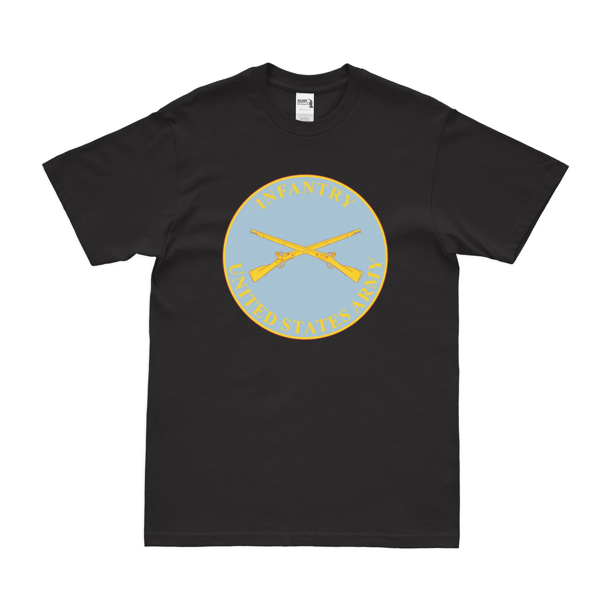 U.S. Army Infantry Branch Plaque Emblem T-Shirt