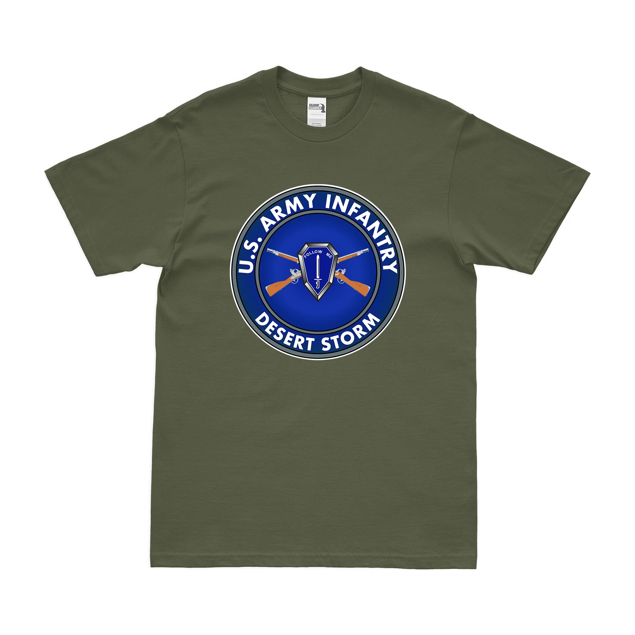 U.S. Army Infantry Desert Storm Veteran T-Shirt - Image 2