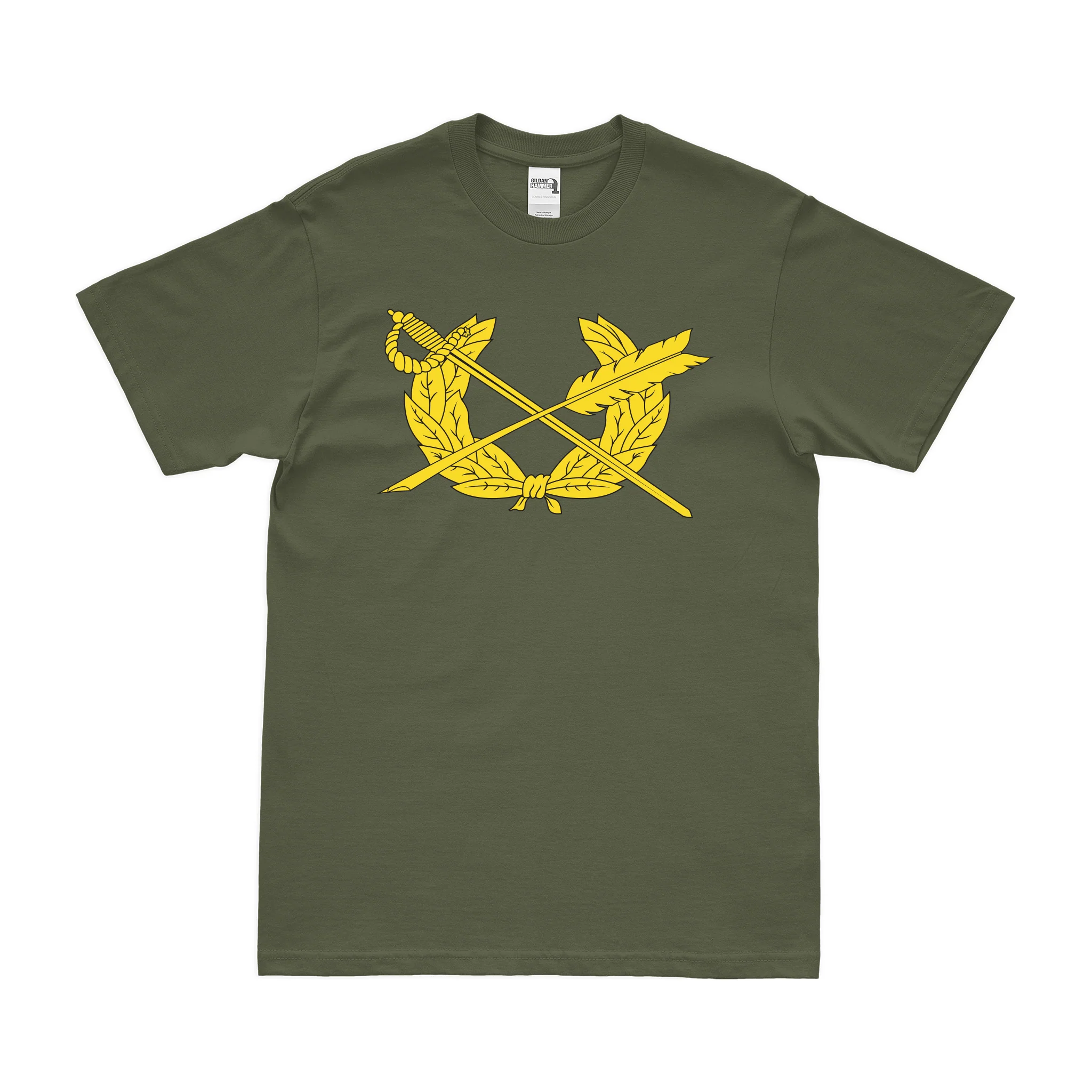 U.S. Army JAG Corps Branch Emblem T-Shirt - Image 2
