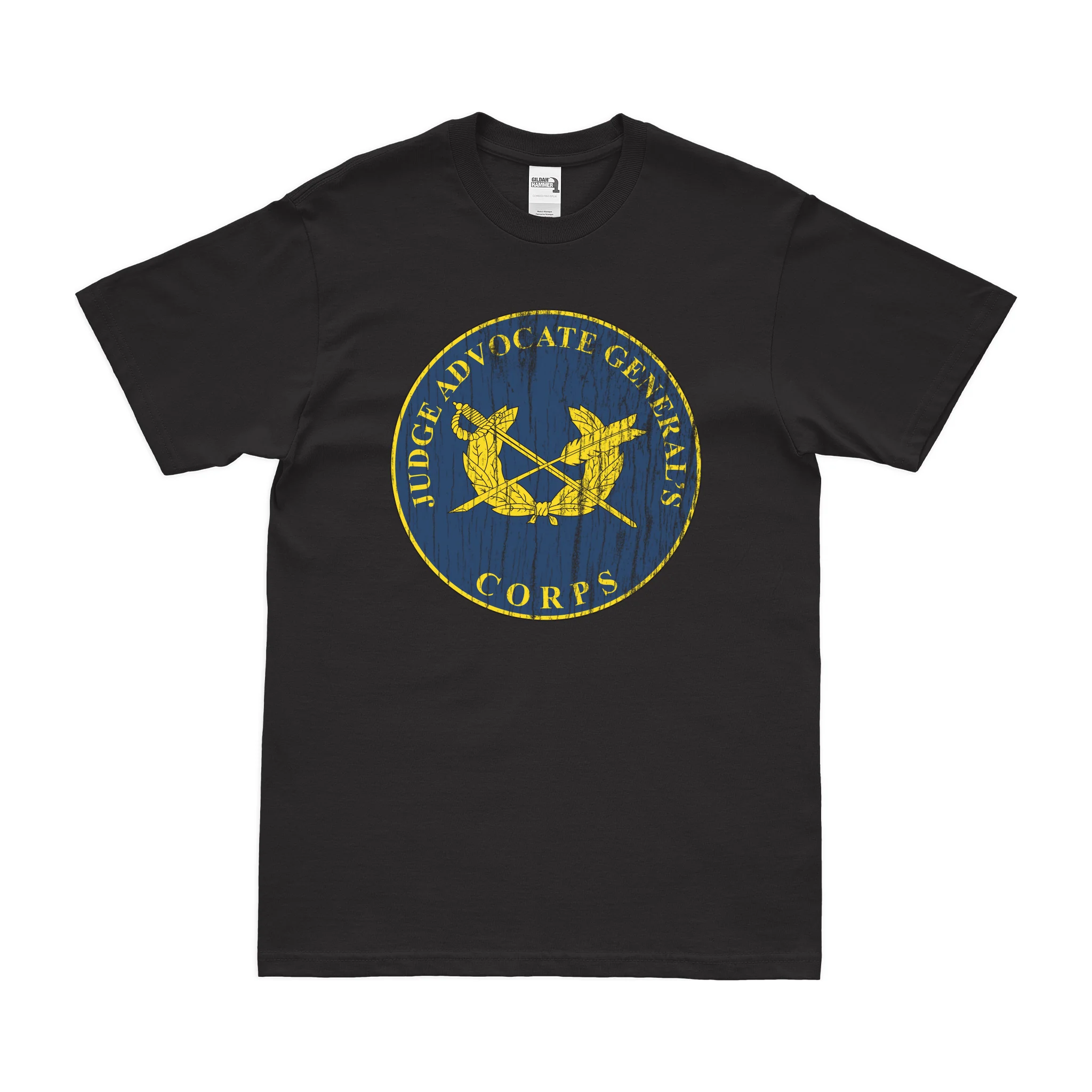 U.S. Army JAG Corps Branch Plaque T-Shirt - Image 3