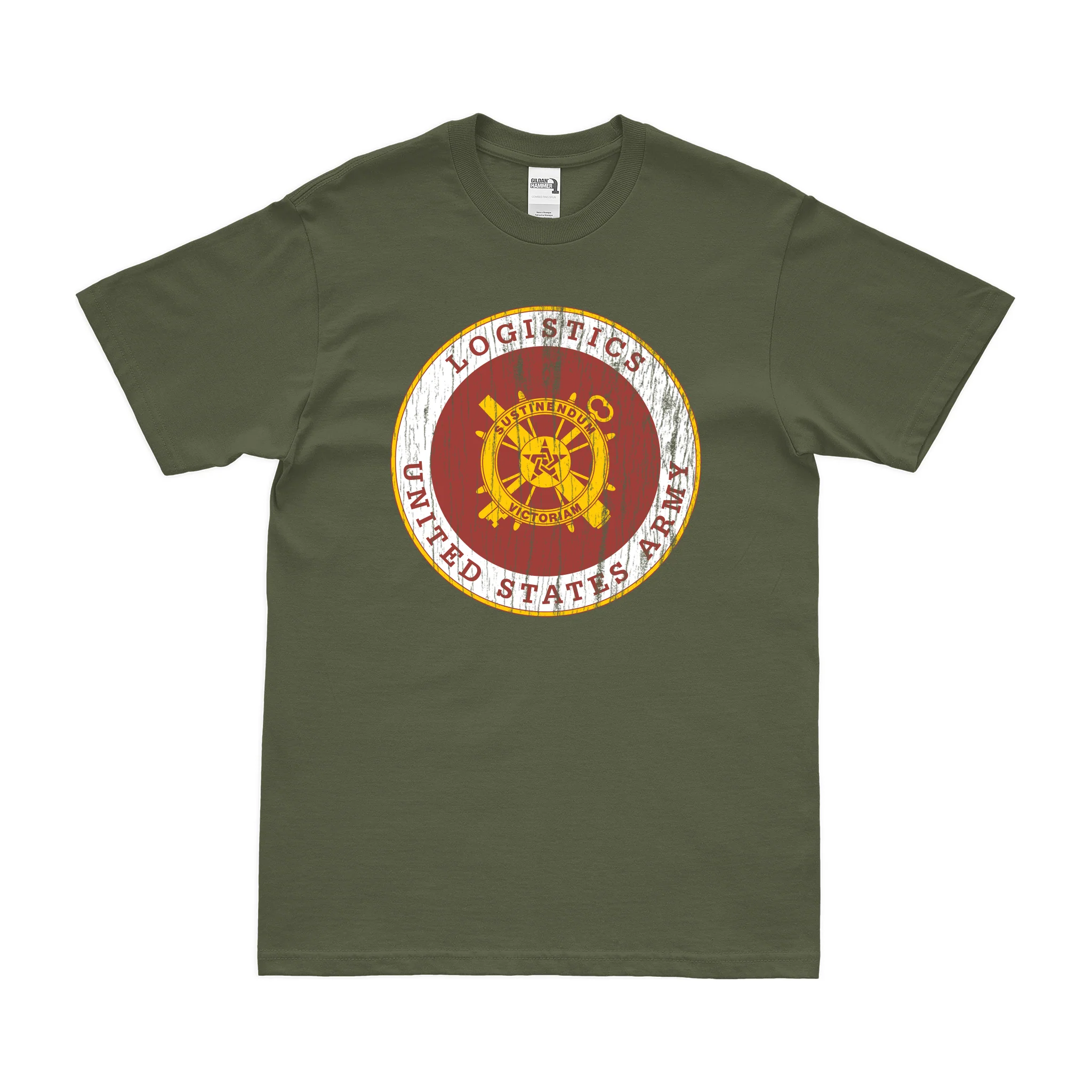 U.S. Army Logistics Corps Branch Plaque T-Shirt - Image 4