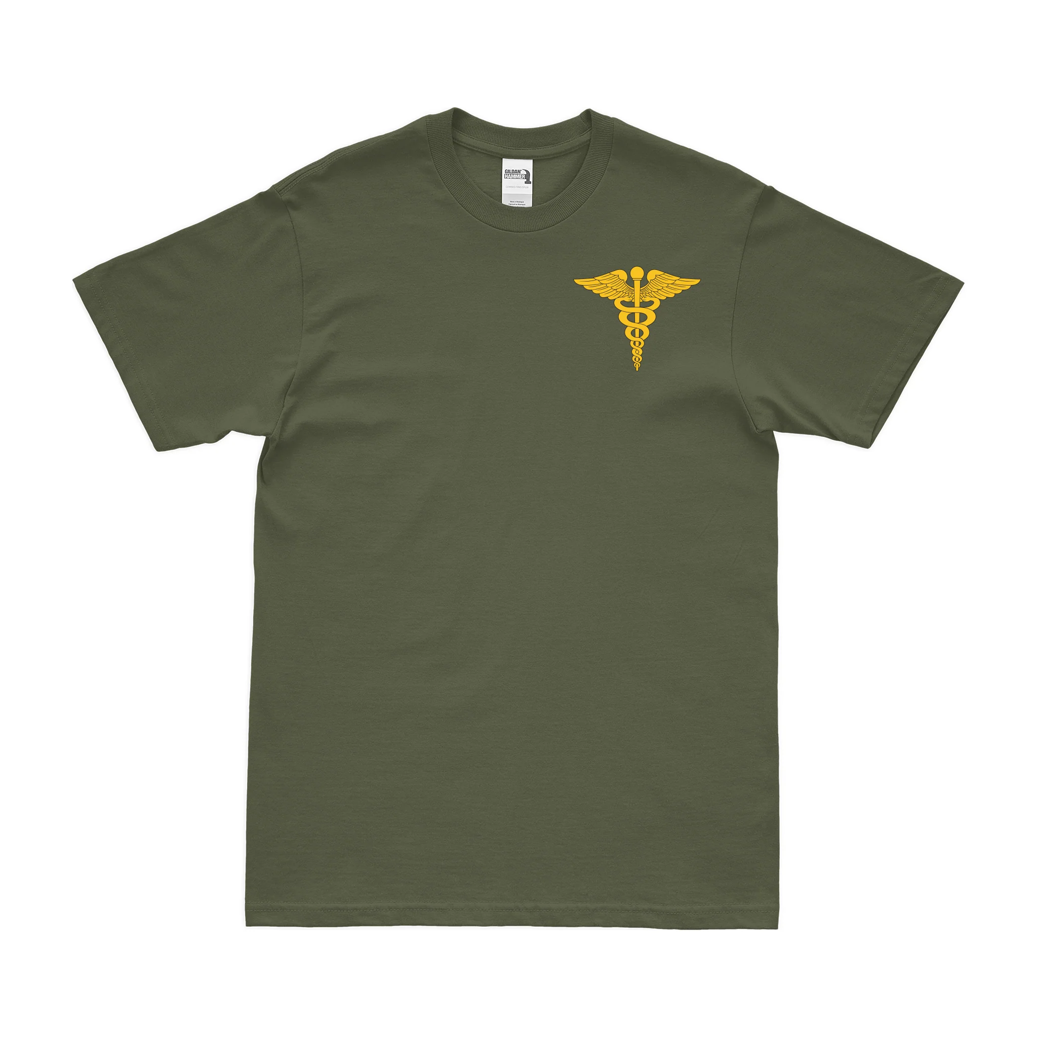 U.S. Army Medical Corps Left Chest Emblem T-Shirt - Image 2