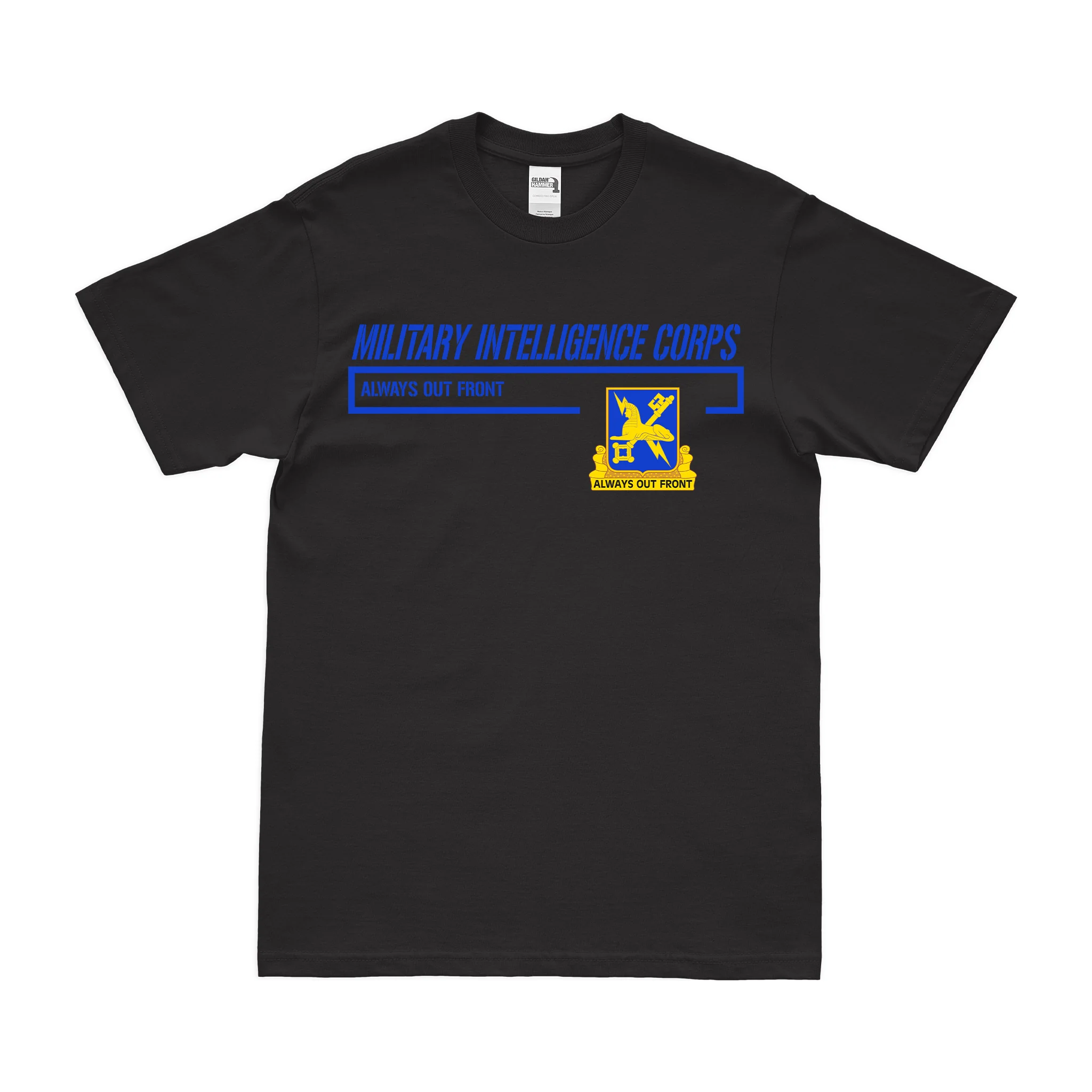 U.S. Army Military Intelligence Modern Design T-Shirt
