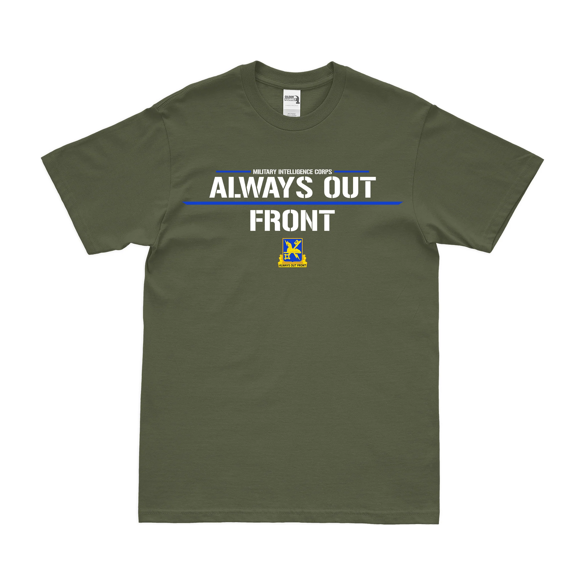 U.S. Army Military Intelligence Motto T-Shirt - Image 2