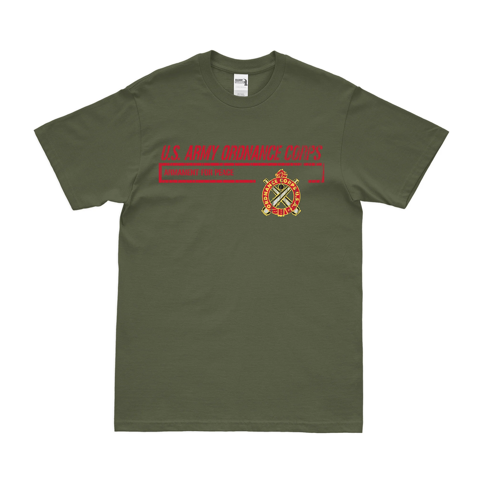 U.S. Army Ordnance Corps Modern Motto T-Shirt - Image 4
