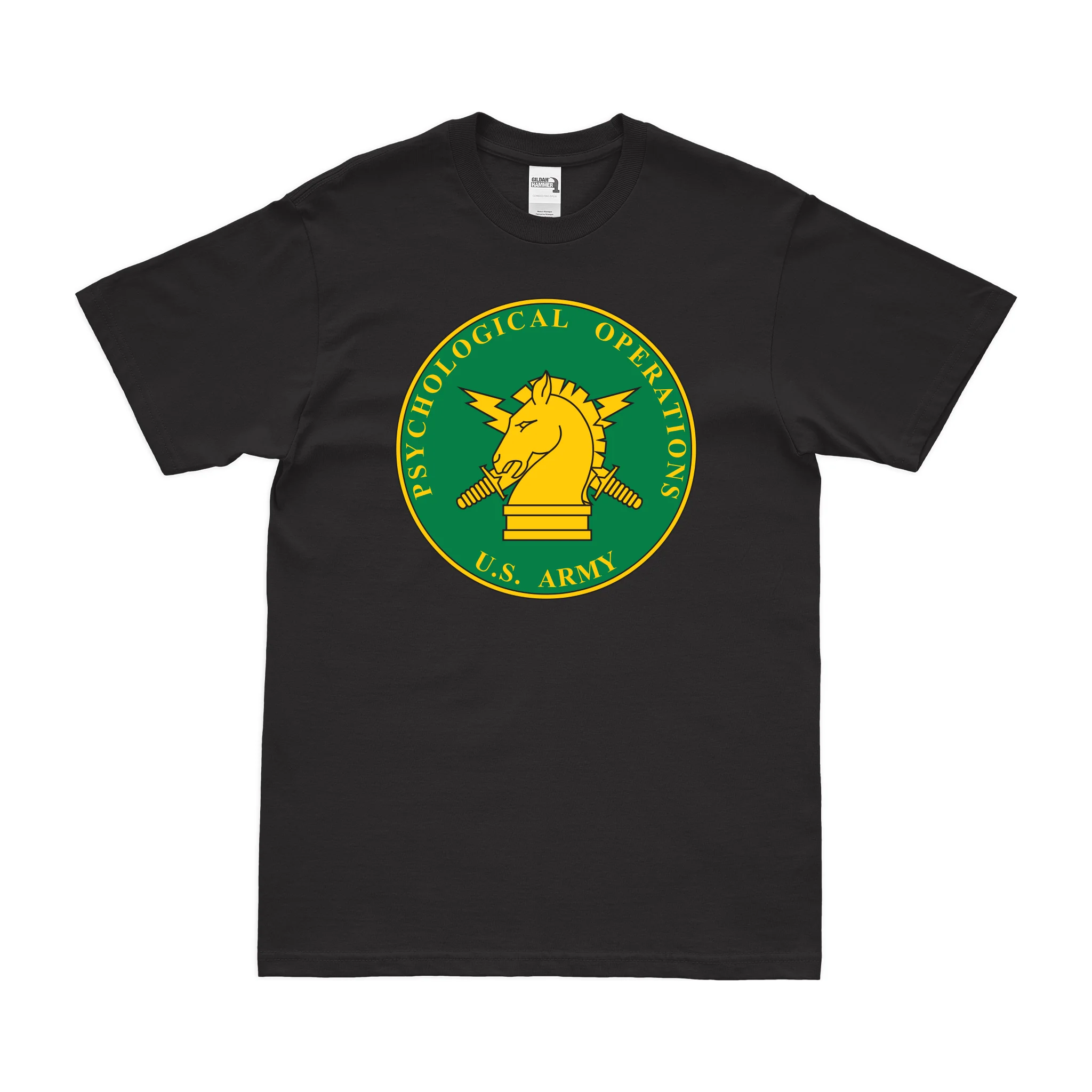 U.S. Army Psychological Operations Branch Plaque T-Shirt