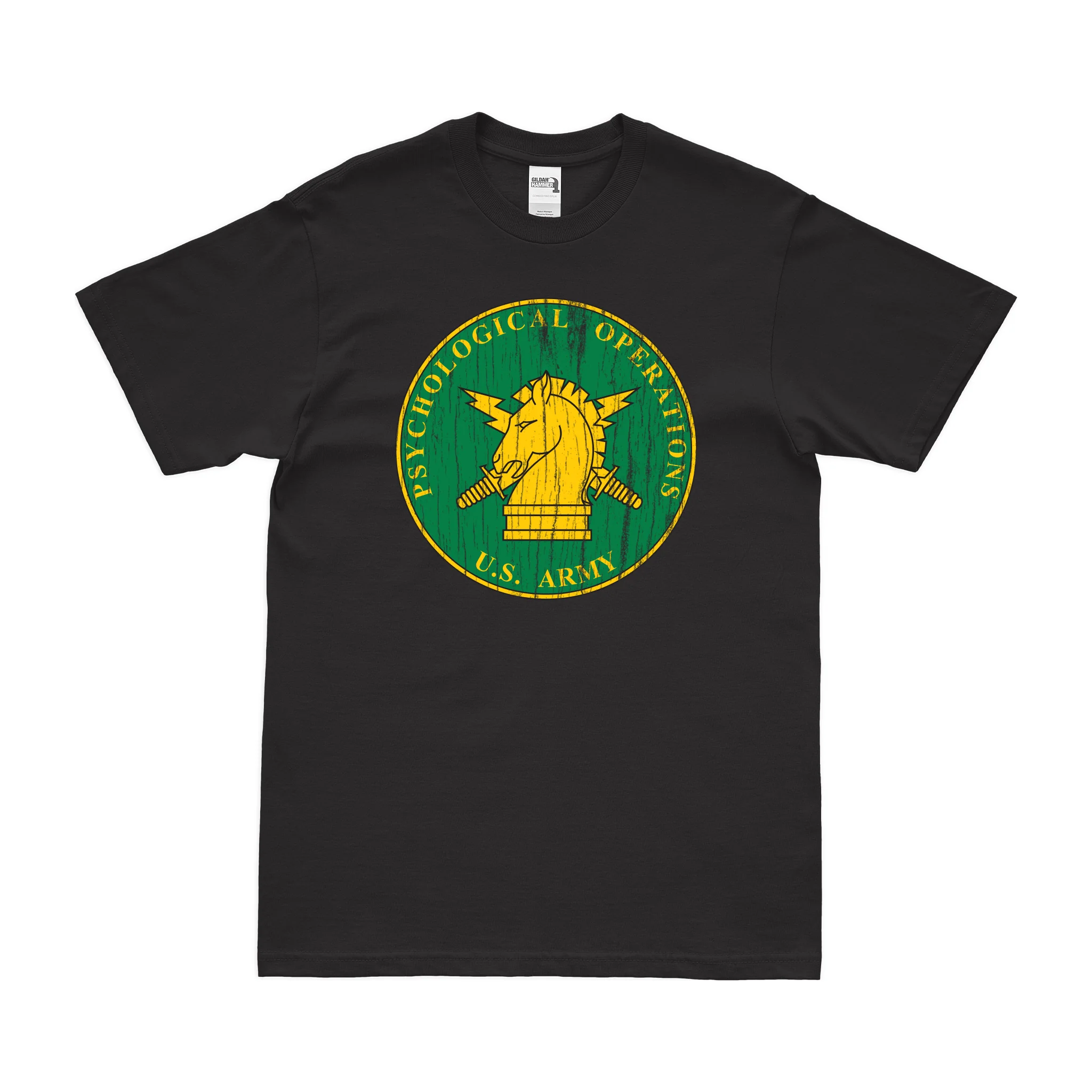 U.S. Army Psychological Operations Branch Plaque T-Shirt - Image 3