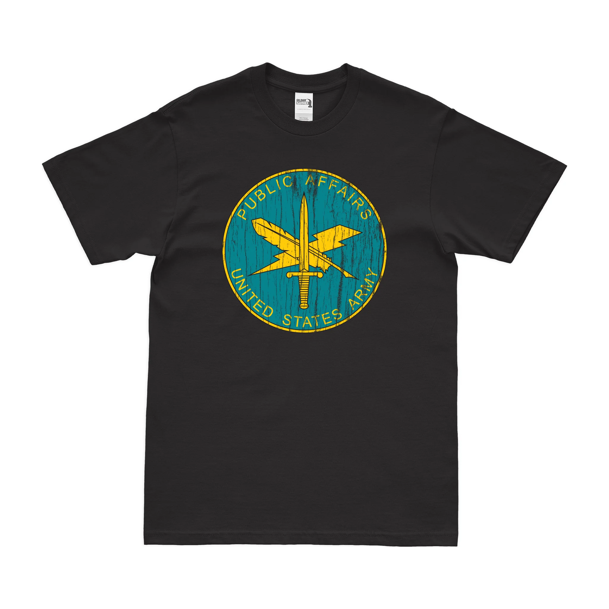 U.S. Army Public Affairs Branch Plaque T-Shirt - Image 3