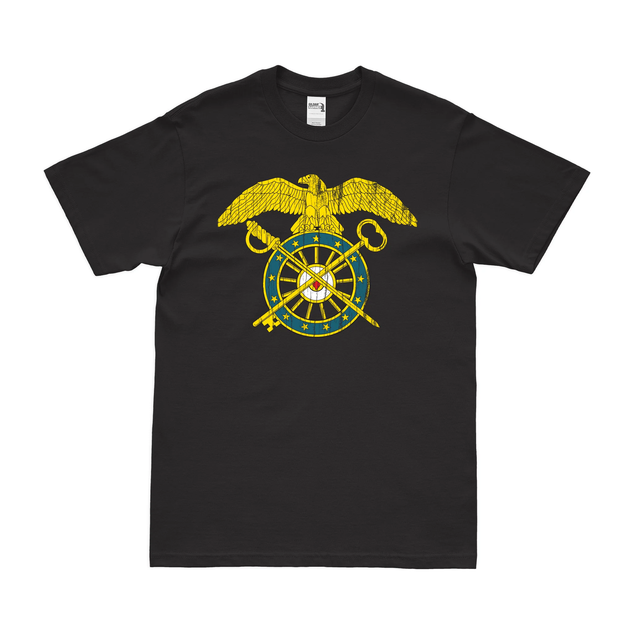 U.S. Army Quartermaster Corps Branch Emblem T-Shirt - Image 3