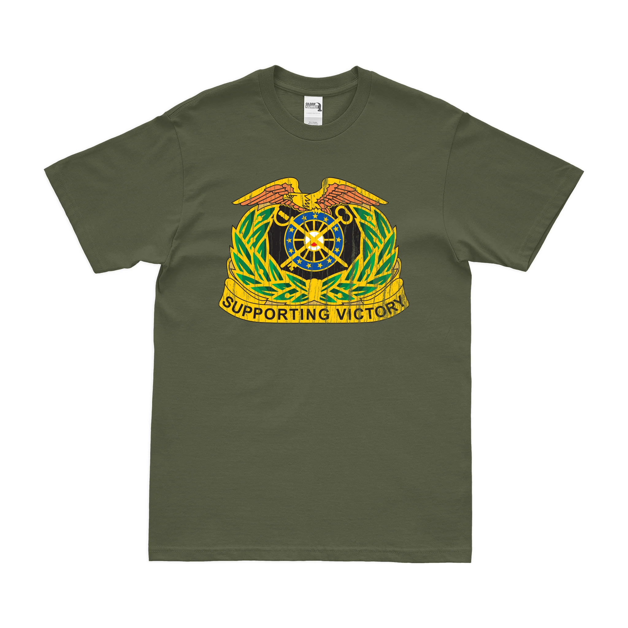 U.S. Army Quartermaster Corps Branch Insignia T-Shirt - Image 4