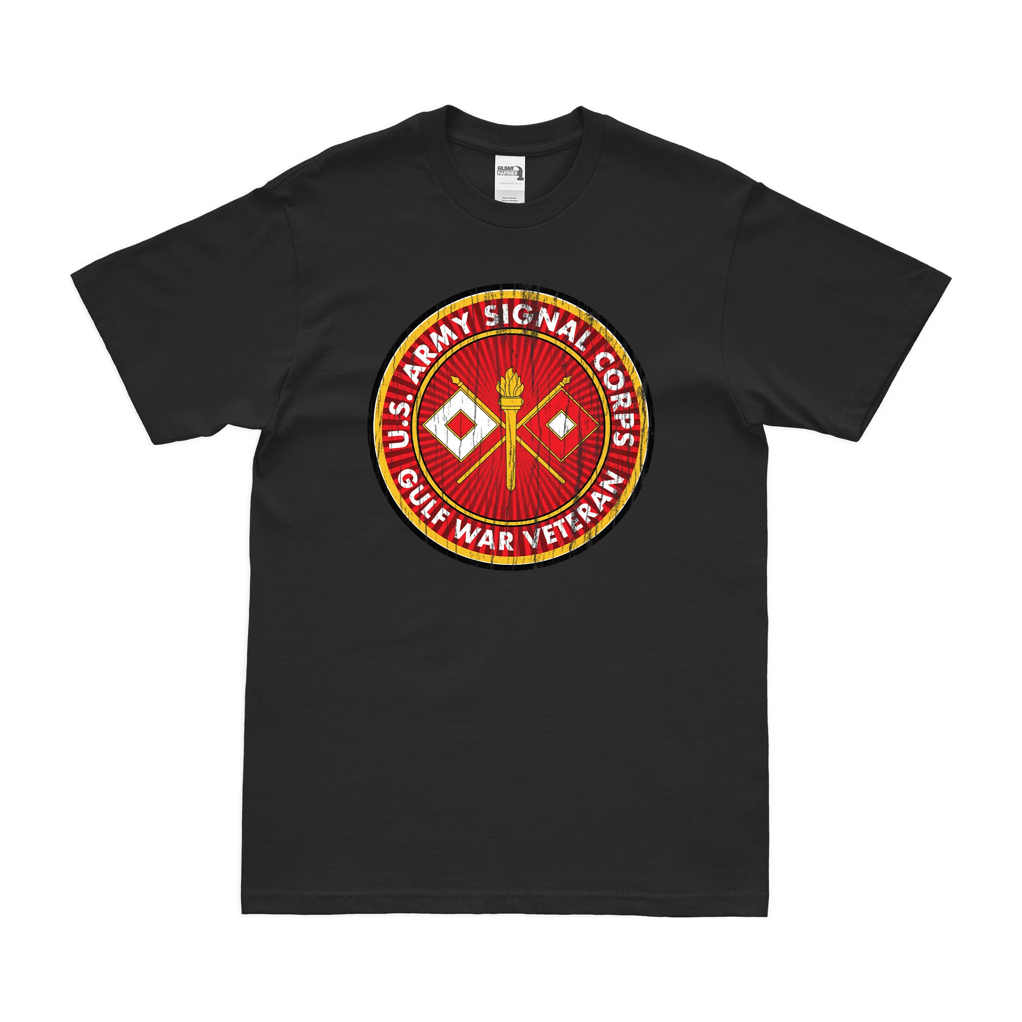 U.S. Army Signal Corps Gulf War Veteran T-Shirt - Image 3