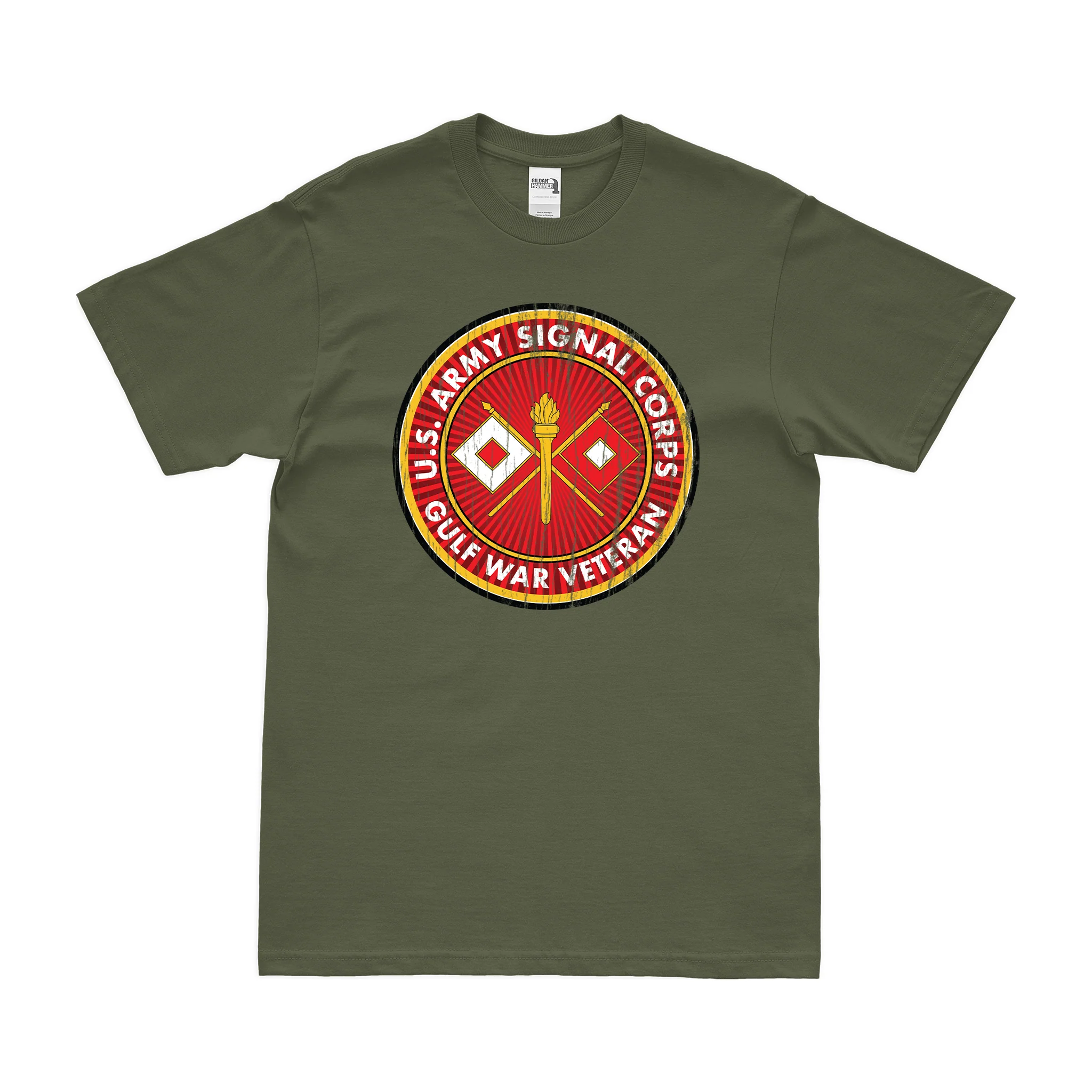 U.S. Army Signal Corps Gulf War Veteran T-Shirt - Image 4