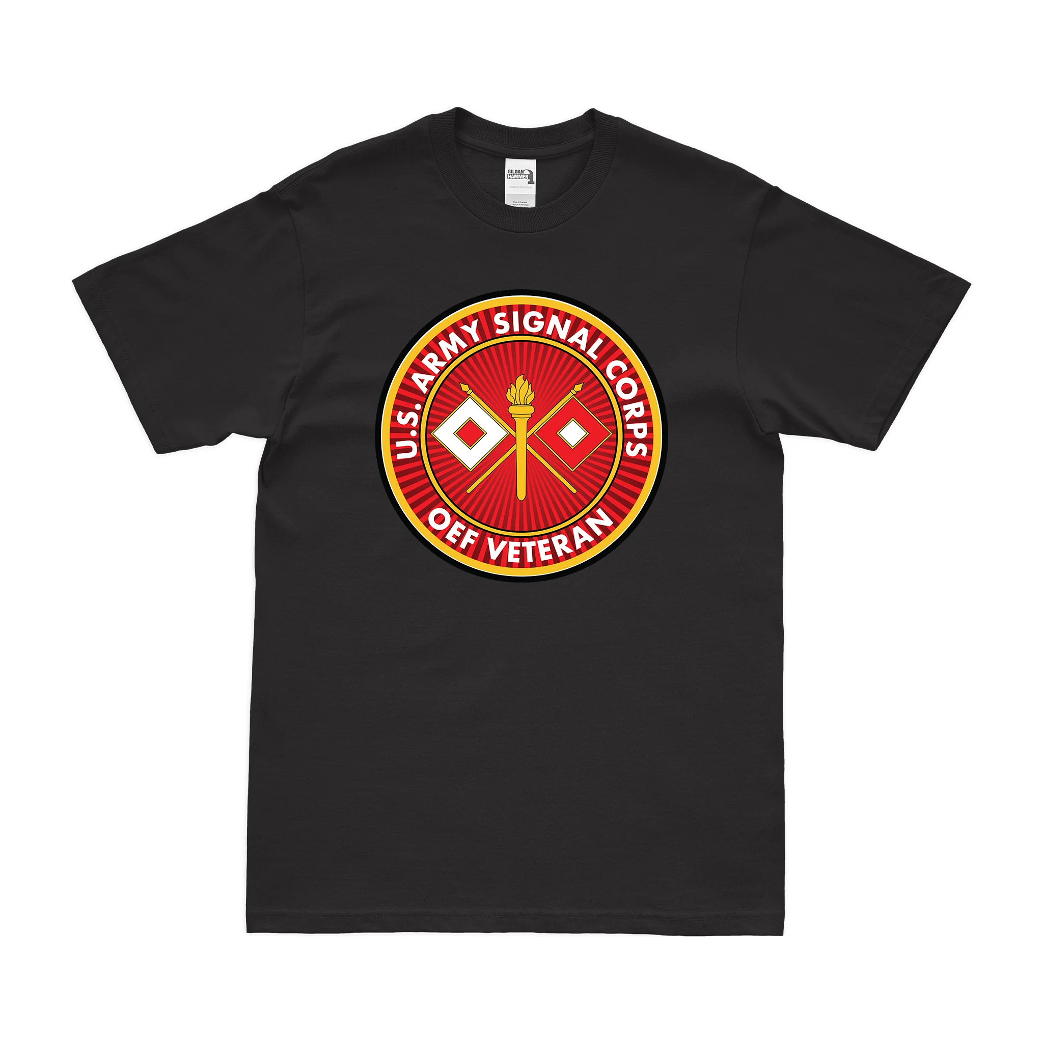 U.S. Army Signal Corps OEF Veteran T-Shirt