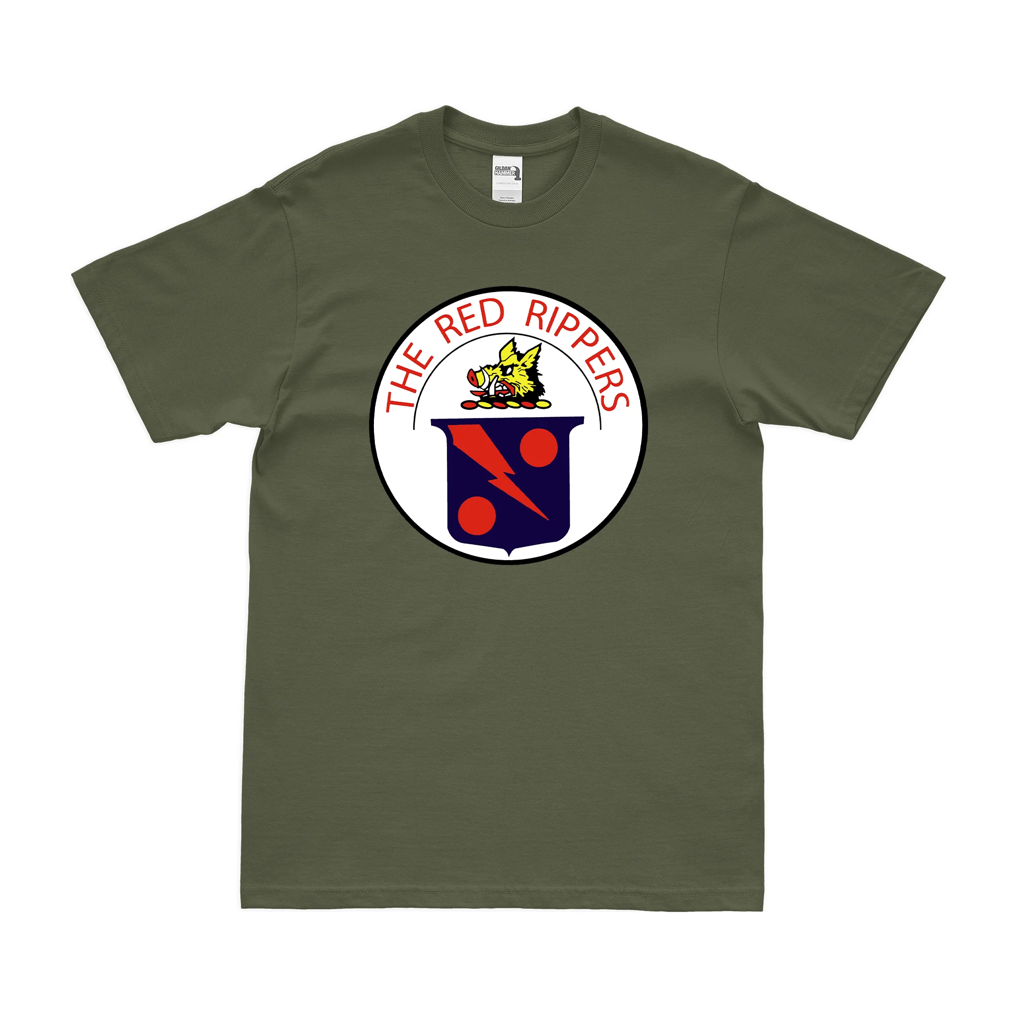 U.S. Navy Fighter Squadron 11 (VF-11) T-Shirt - Image 2