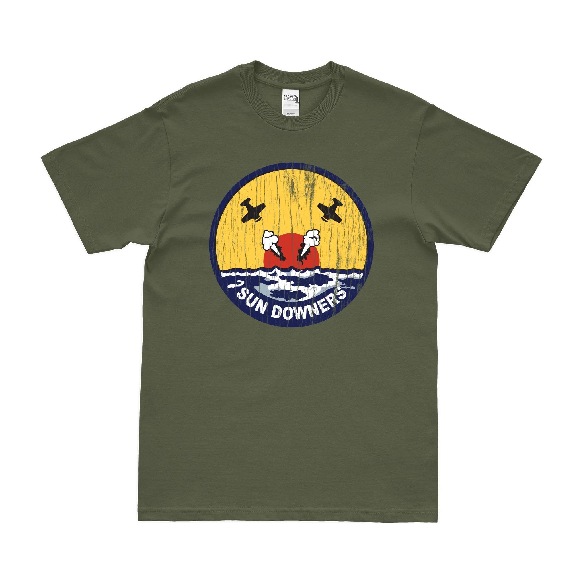 U.S. Navy Fighter Squadron 111 (VF-111) Logo T-Shirt - Image 4