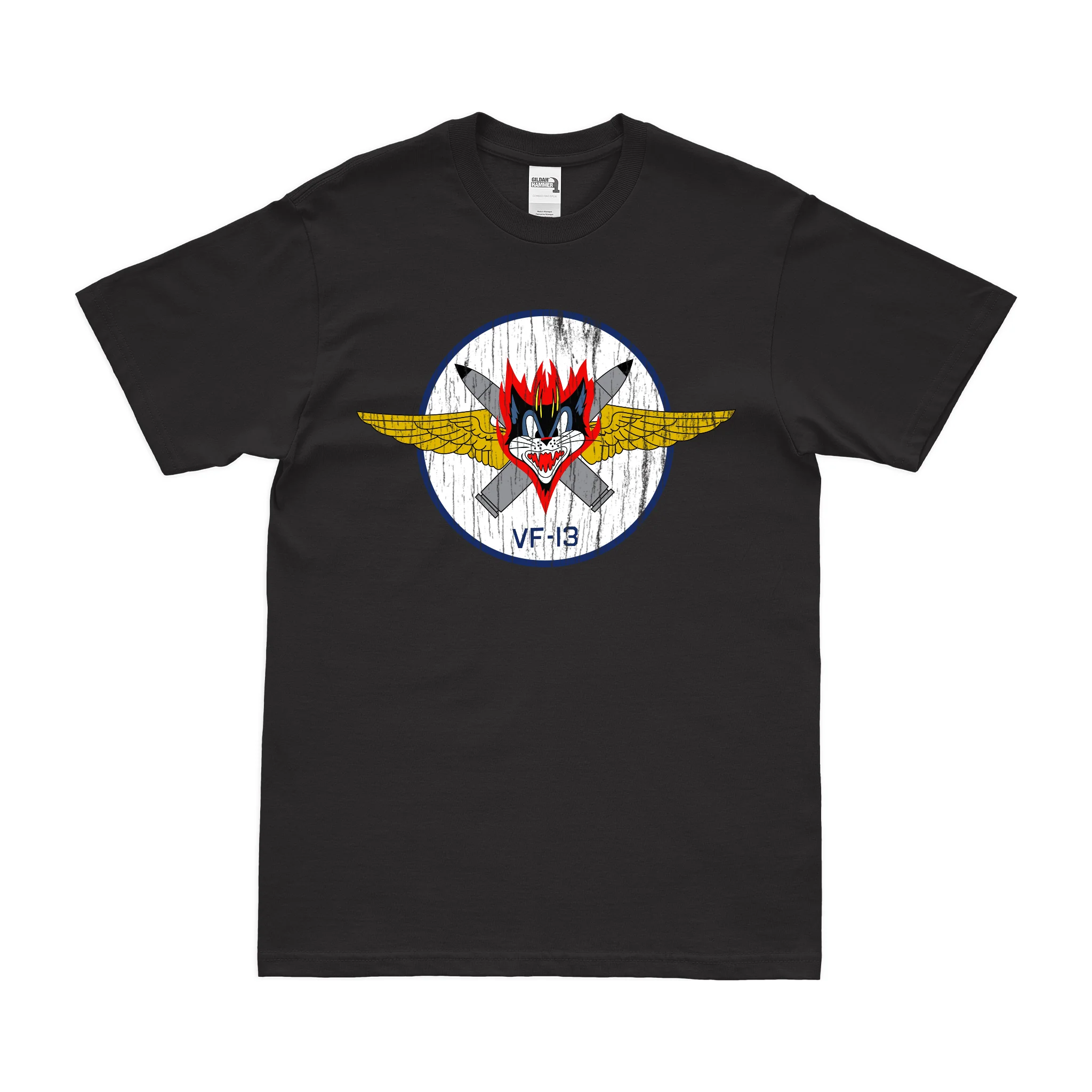 U.S. Navy Fighter Squadron 13 (VF-13) T-Shirt - Image 3