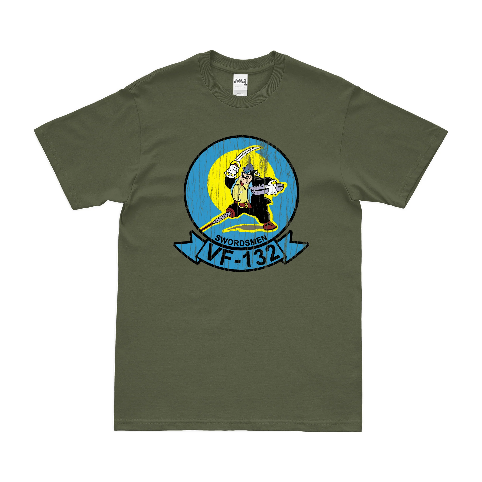 U.S. Navy Fighter Squadron 132 (VF-1132) T-Shirt - Image 4