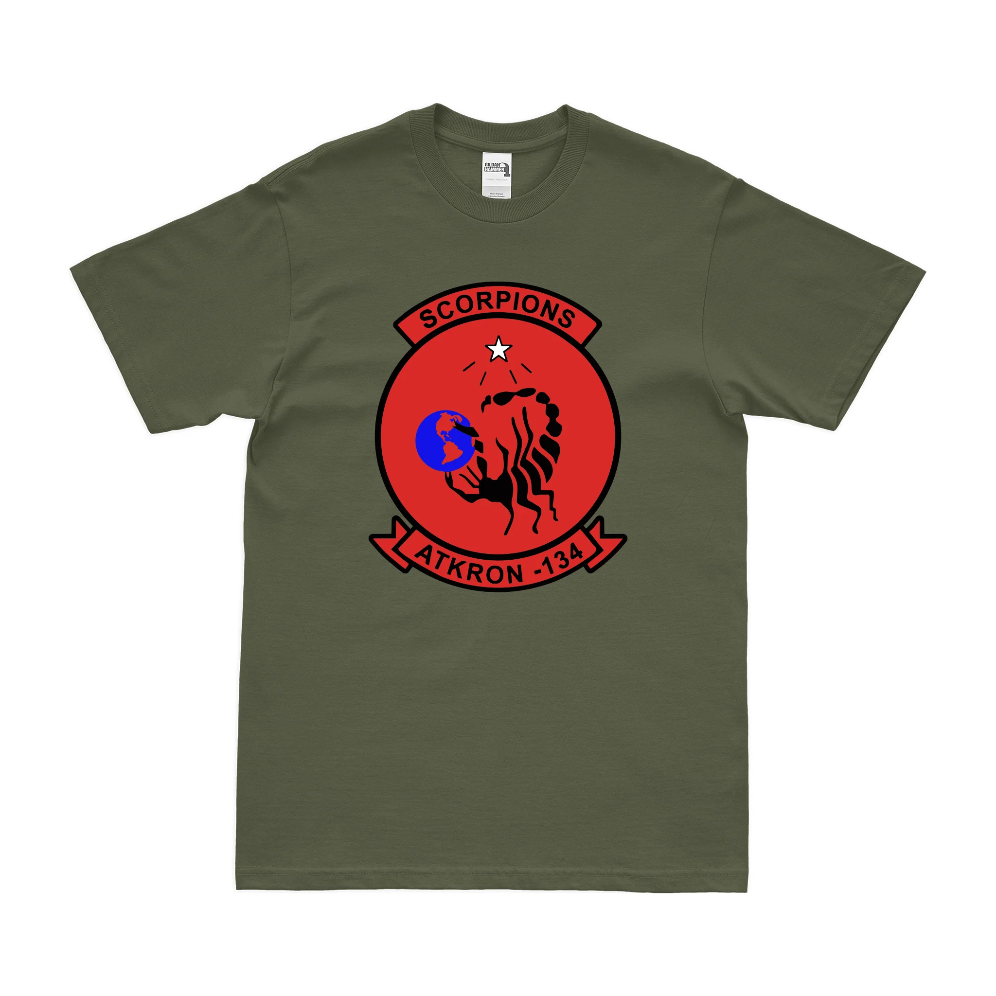 U.S. Navy Fighter Squadron 134 (VF-134) Logo T-Shirt - Image 2