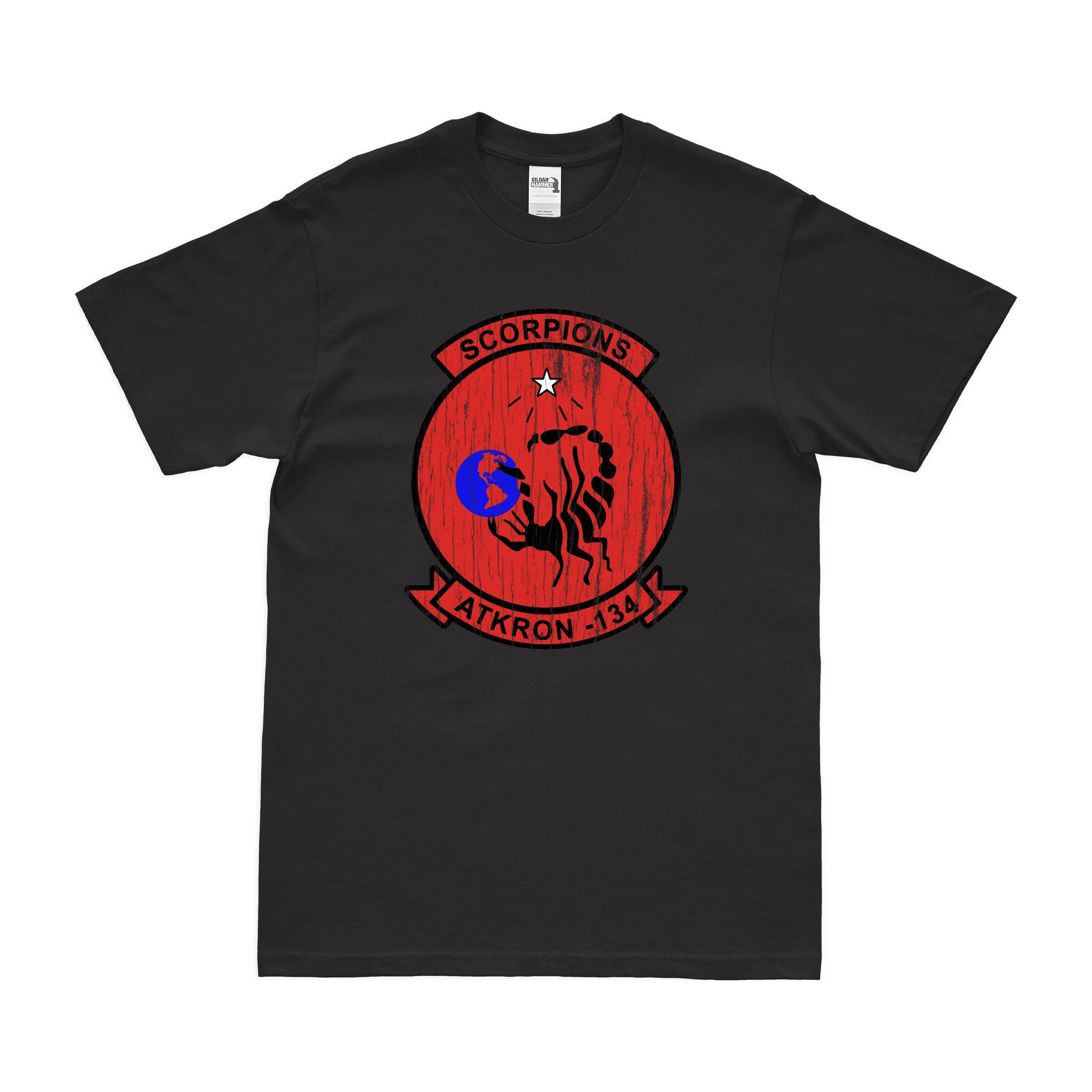 U.S. Navy Fighter Squadron 134 (VF-134) Logo T-Shirt - Image 3