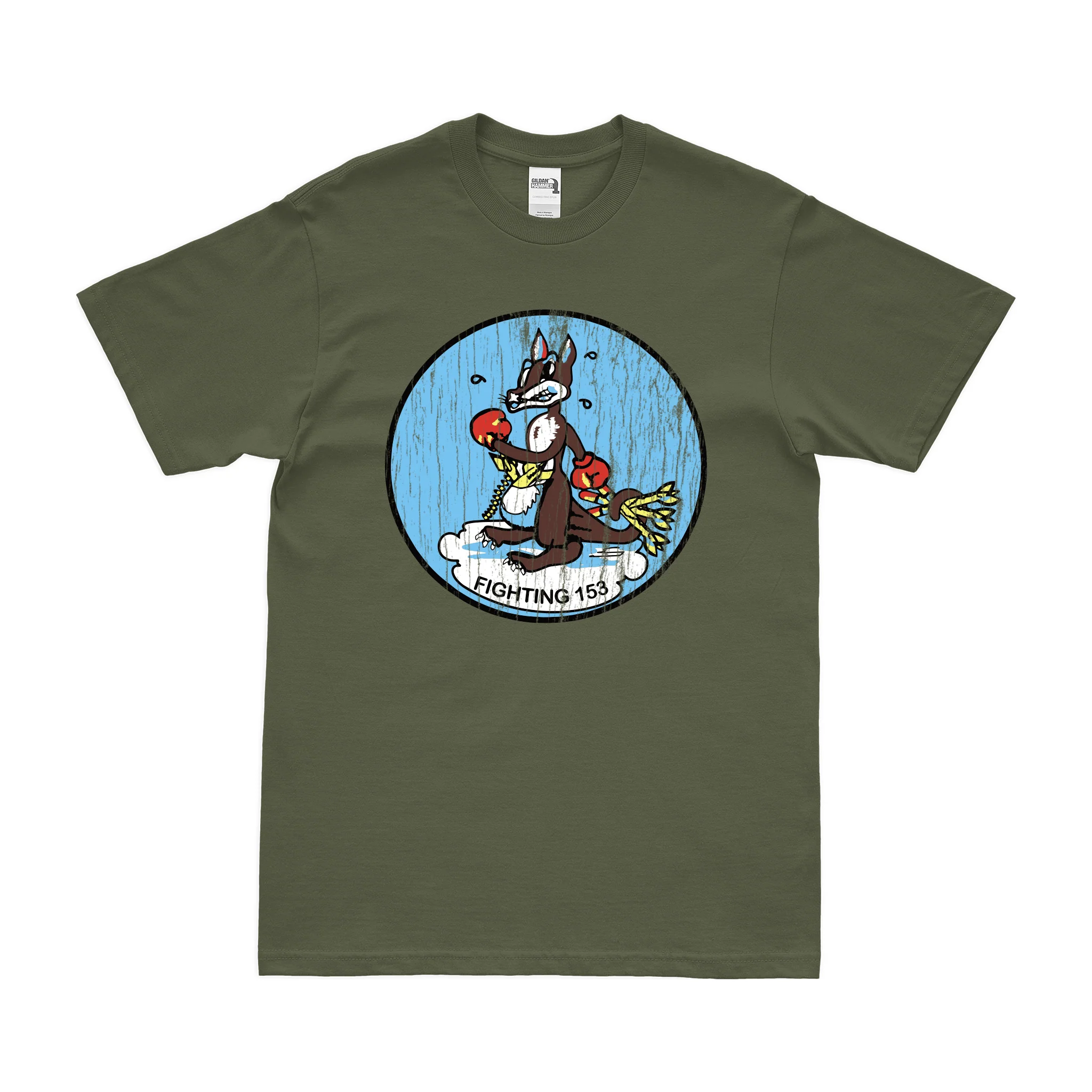 U.S. Navy Fighter Squadron 153 (VF-153) Logo T-Shirt - Image 4