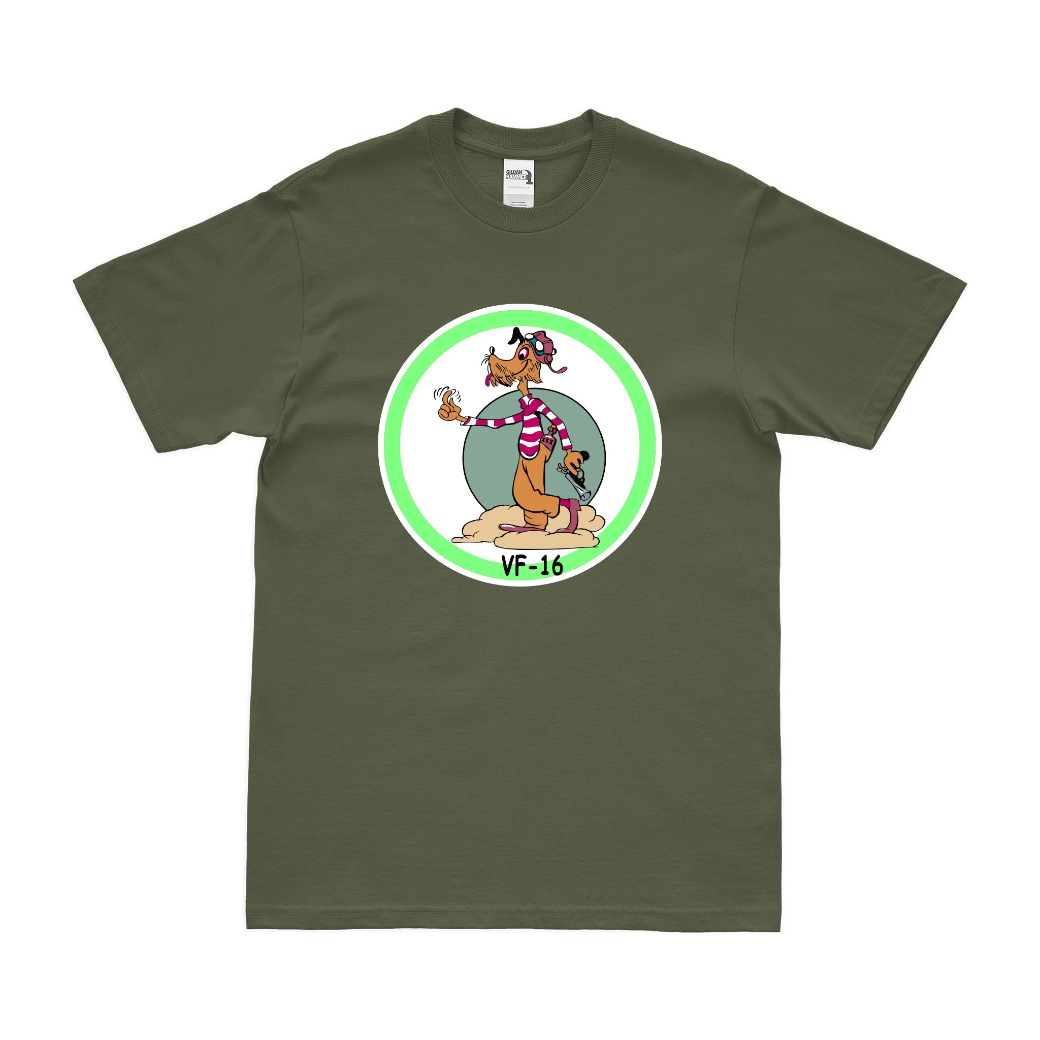 U.S. Navy Fighter Squadron 16 (VF-16) T-Shirt - Image 2