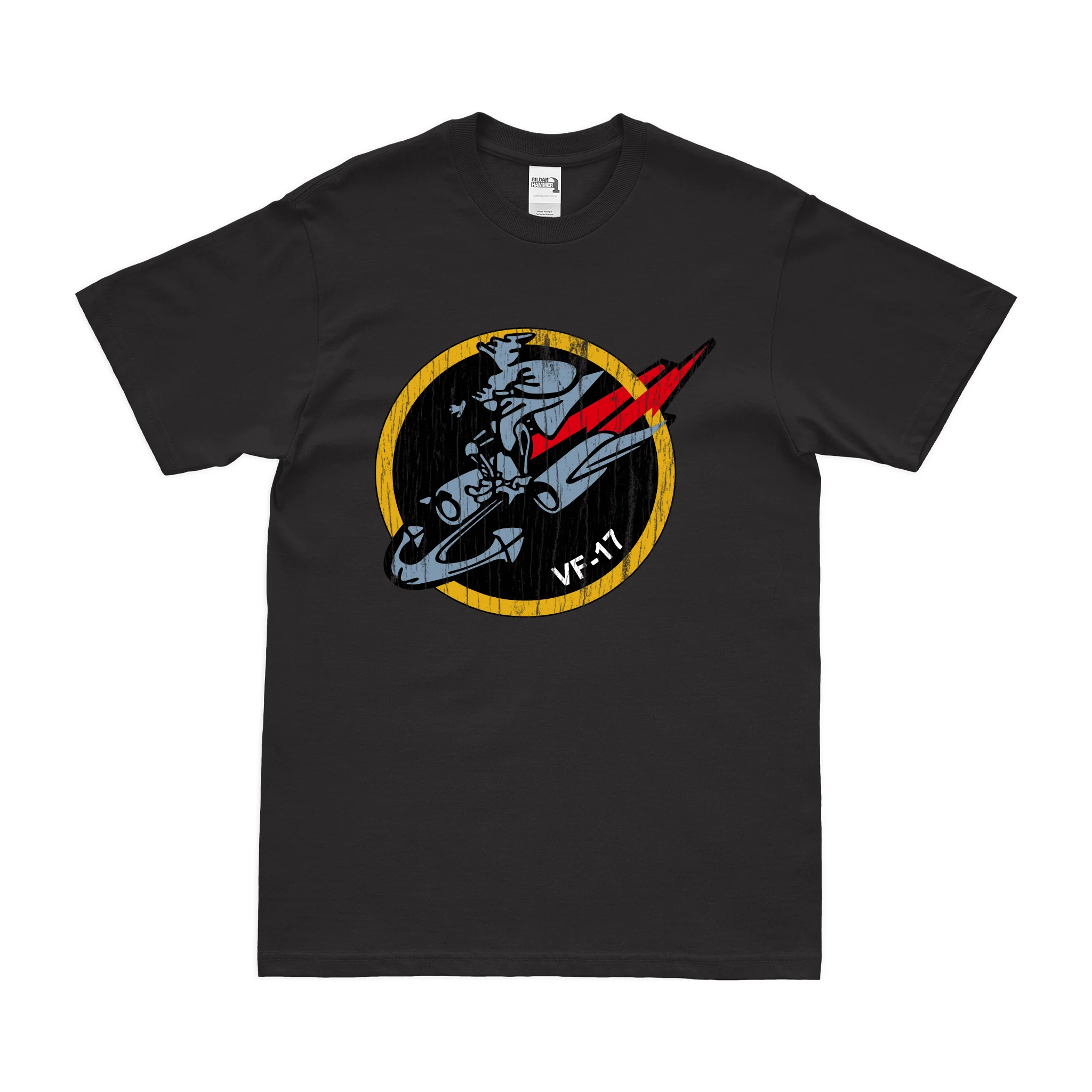 U.S. Navy Fighter Squadron 17 (VF-17) T-Shirt - Image 3