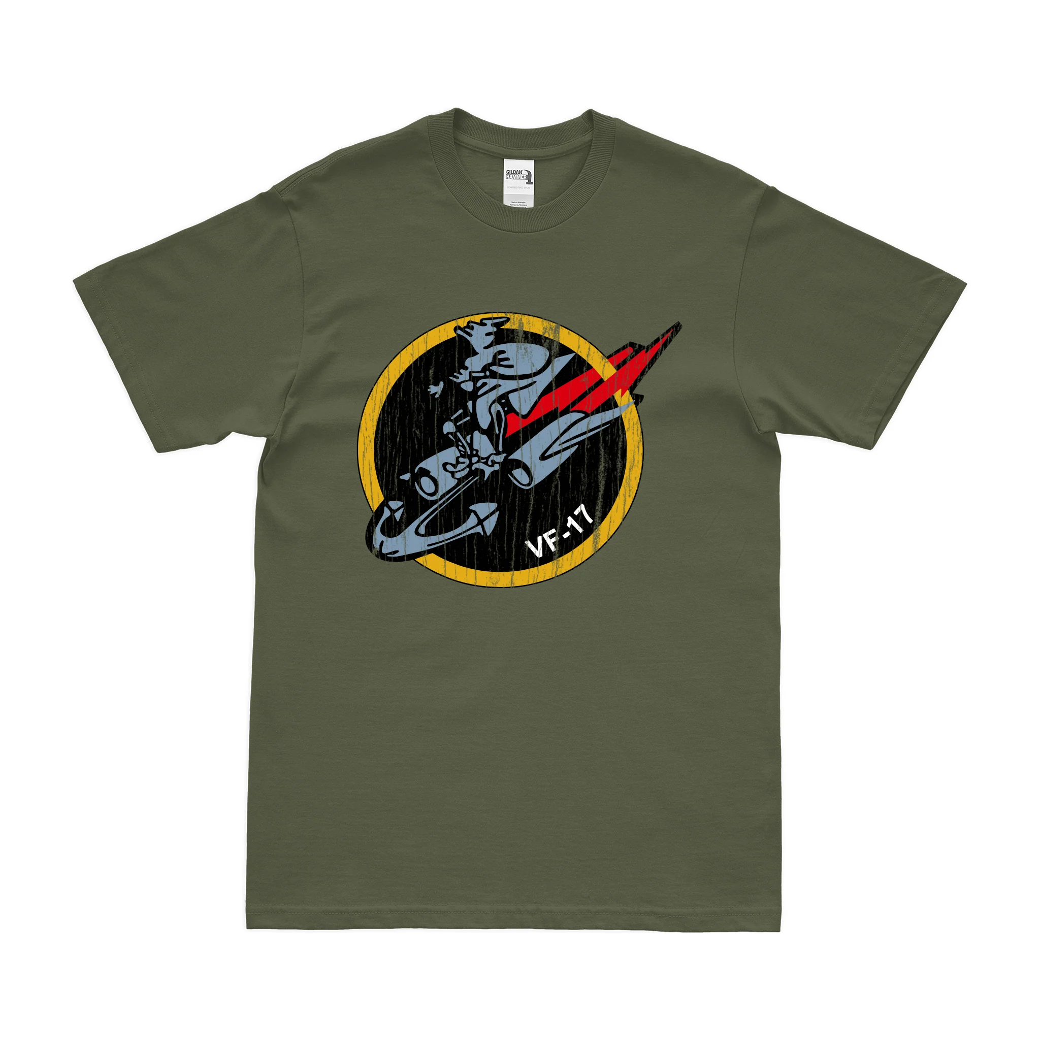U.S. Navy Fighter Squadron 17 (VF-17) T-Shirt - Image 4