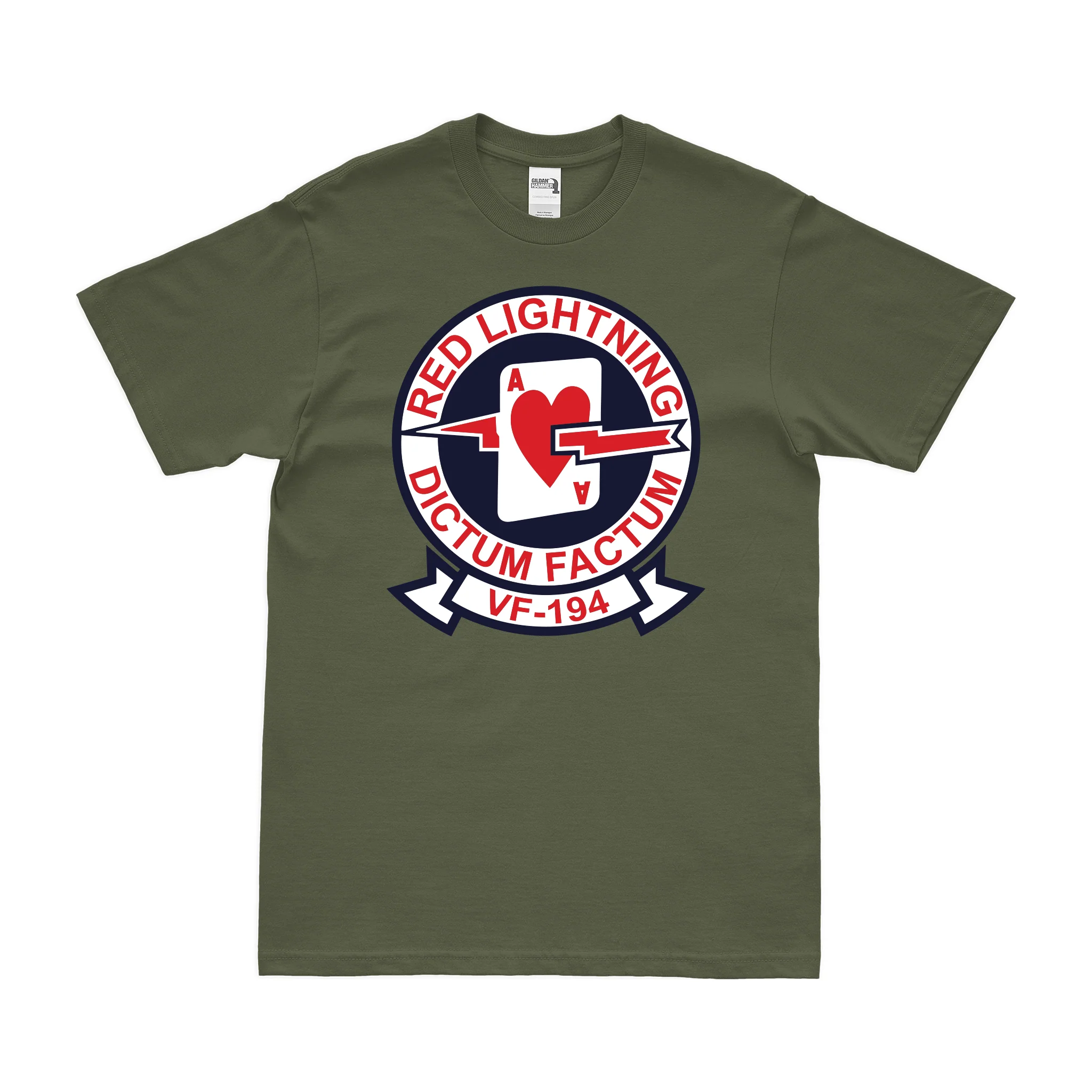 U.S. Navy Fighter Squadron 194 (VF-194) T-Shirt - Image 2