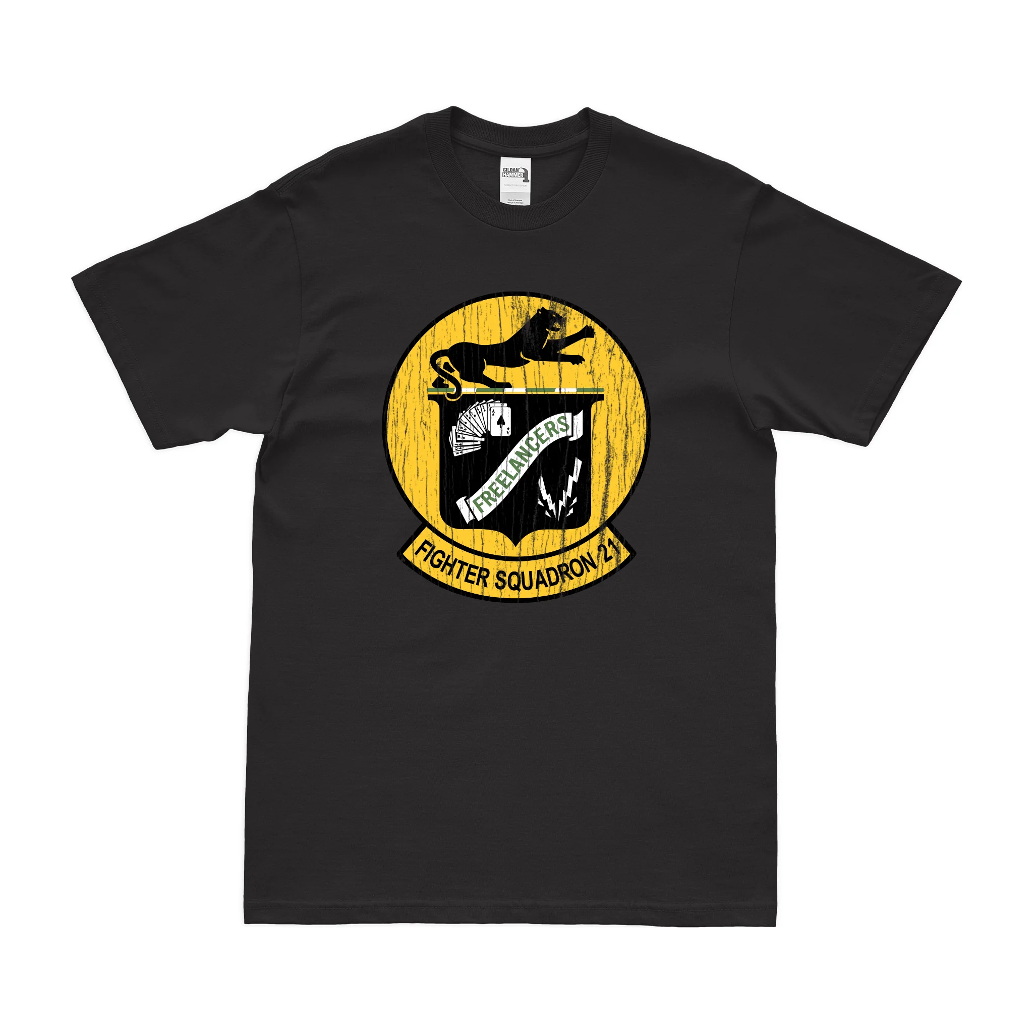 U.S. Navy Fighter Squadron 21 (VF-21) T-Shirt - Image 3