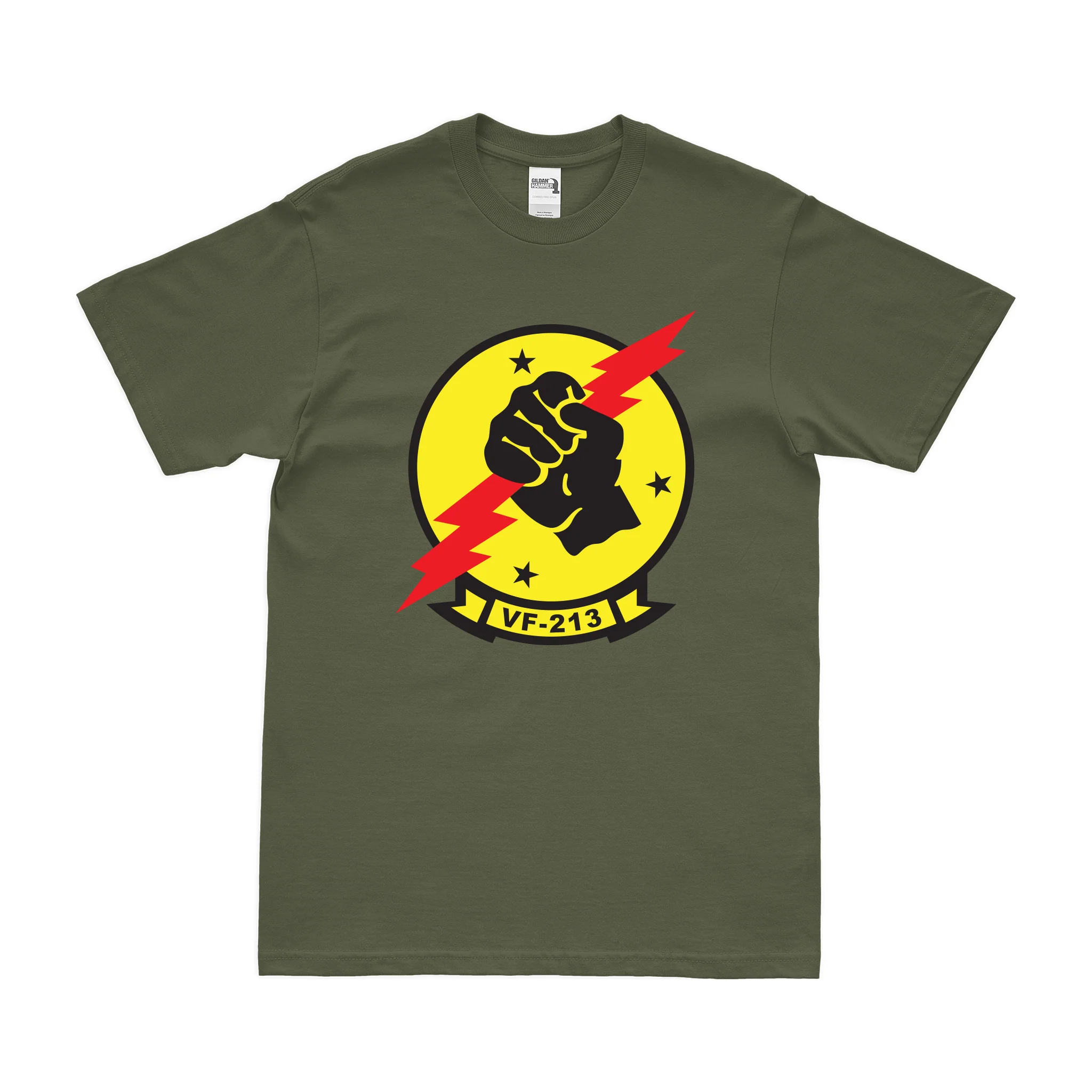 U.S. Navy Fighter Squadron 213 (VF-213) T-Shirt - Image 2